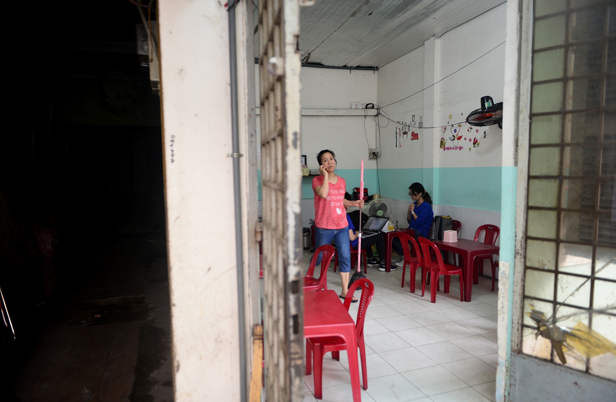 ve ma mi trong chung cu cu nat o Sai Gon anh 5