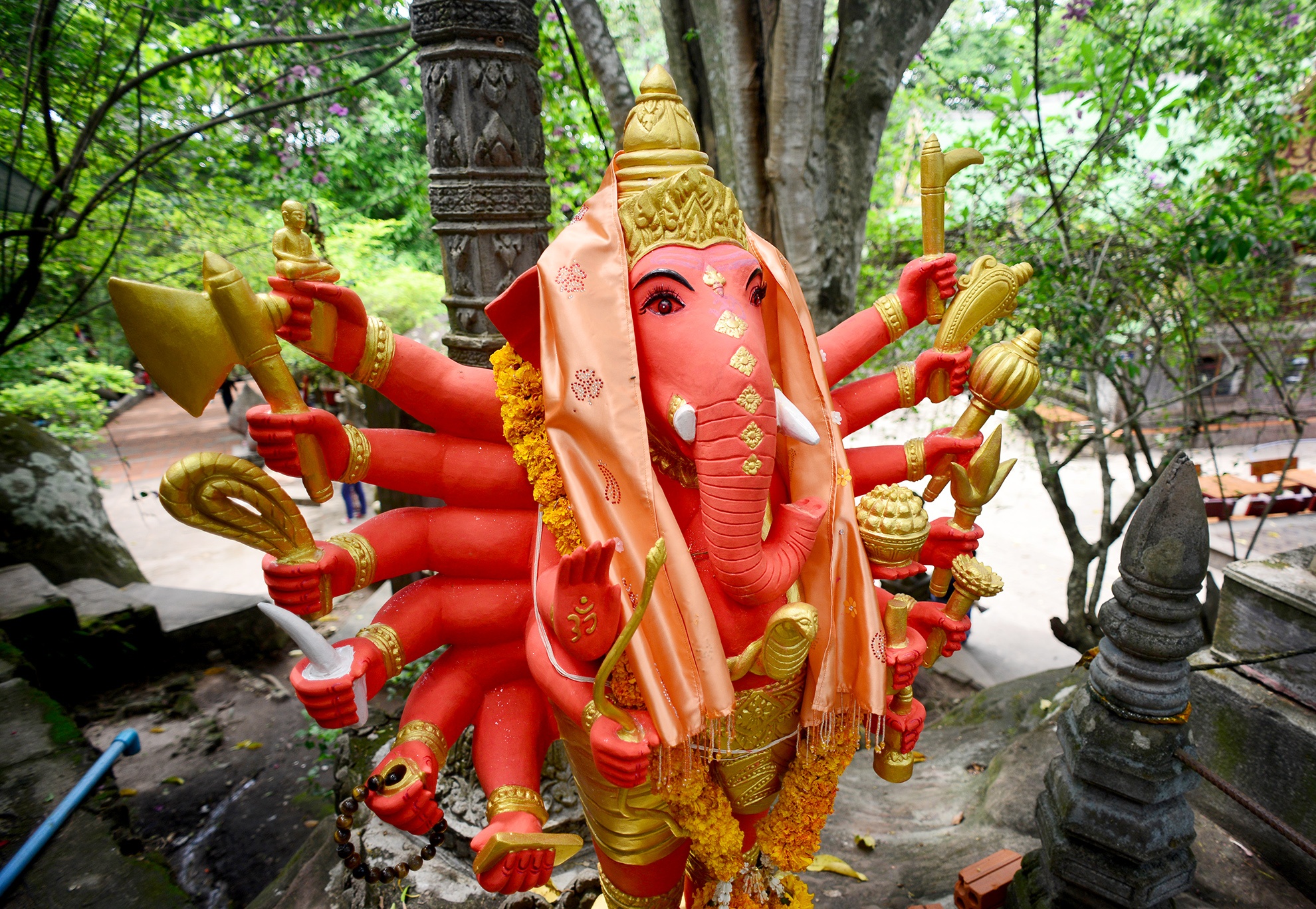 Nui thieng Kulen o Campuchia anh 14