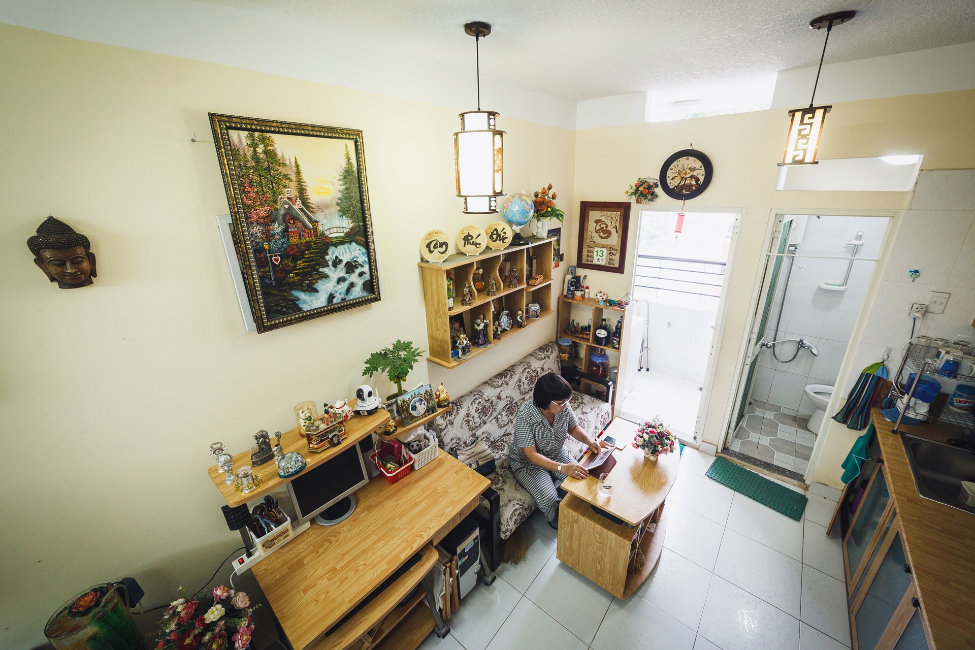 Can canh nhung can ho chi rong 20 m2 o Sai Gon hinh anh