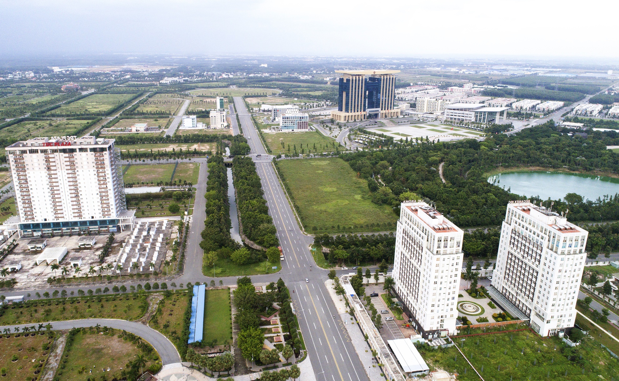 thanh pho moi Binh Duong,  thanh pho moi Binh Duong vang nguoi anh 1