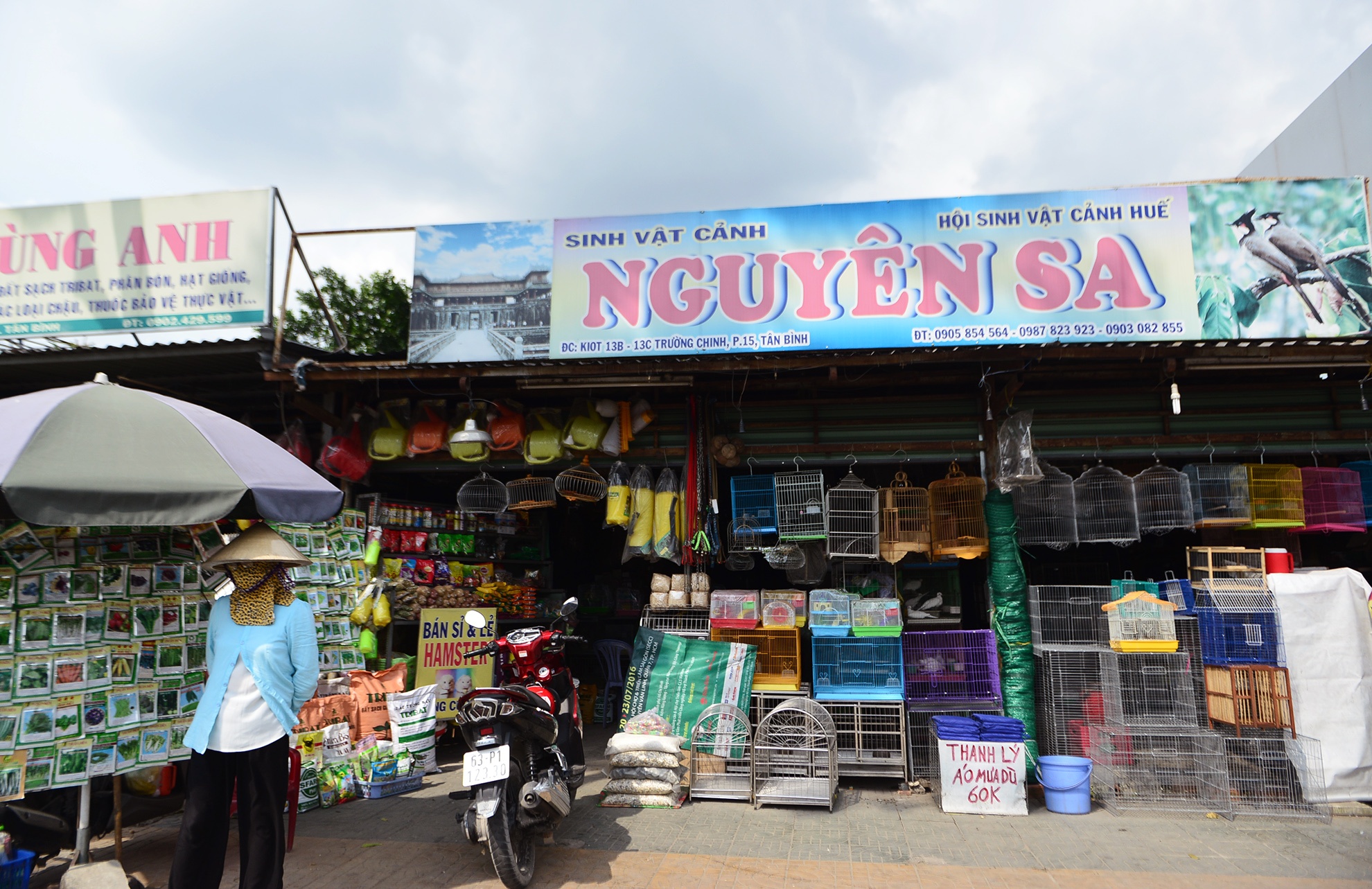 day kiot,  cay xang giap san bay Tan Son Nhat anh 7