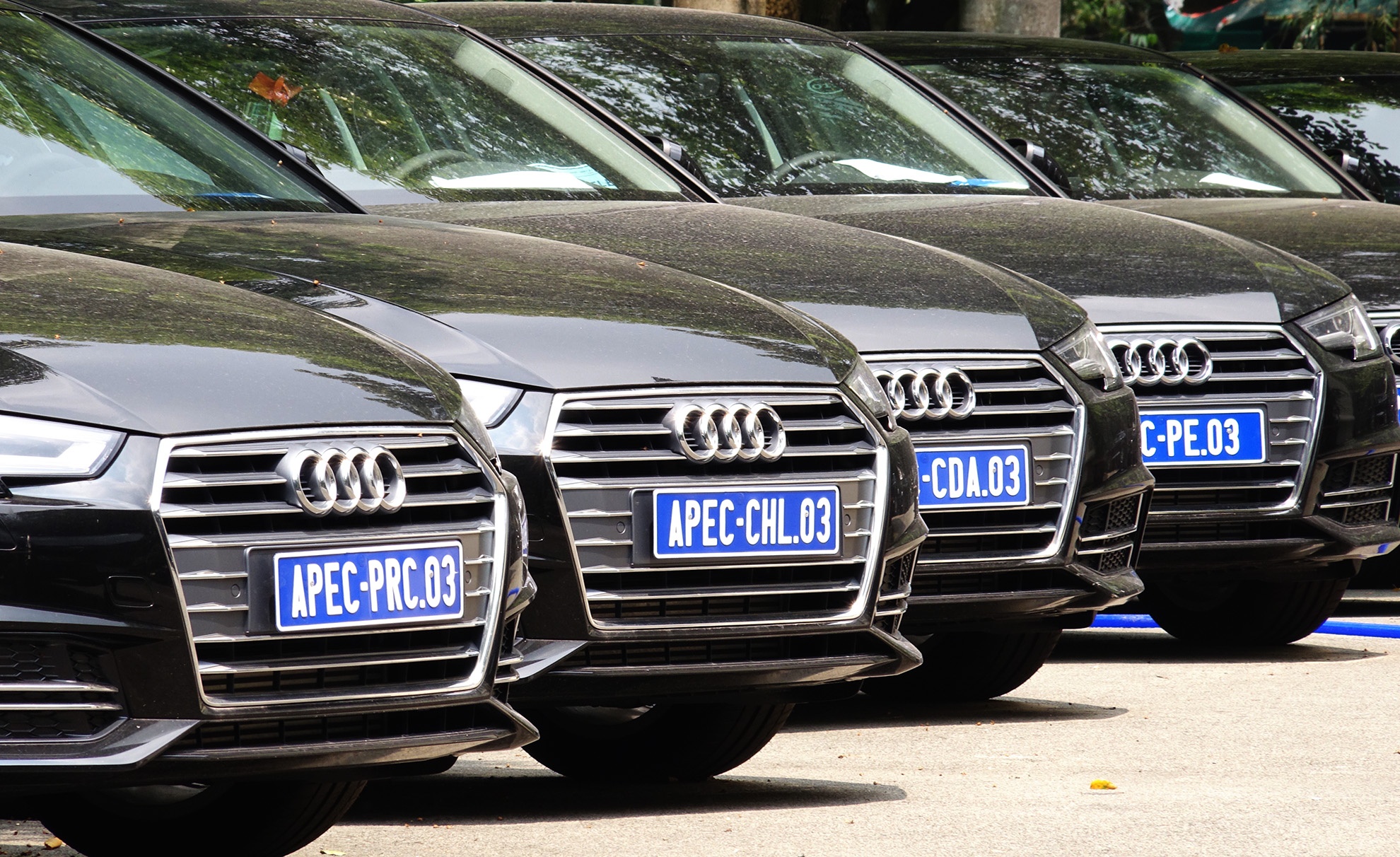 Can canh dan xe audi phuc vu APEC anh 9