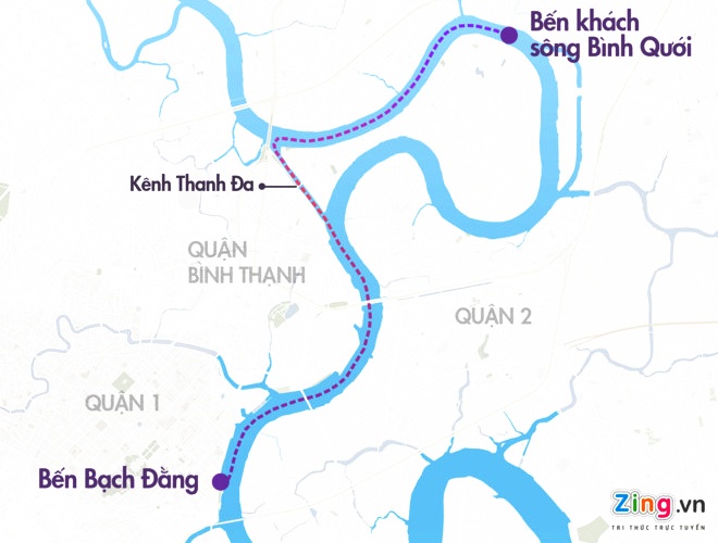 can canh cac ben buyt song dau tien o Sai Gon anh 18