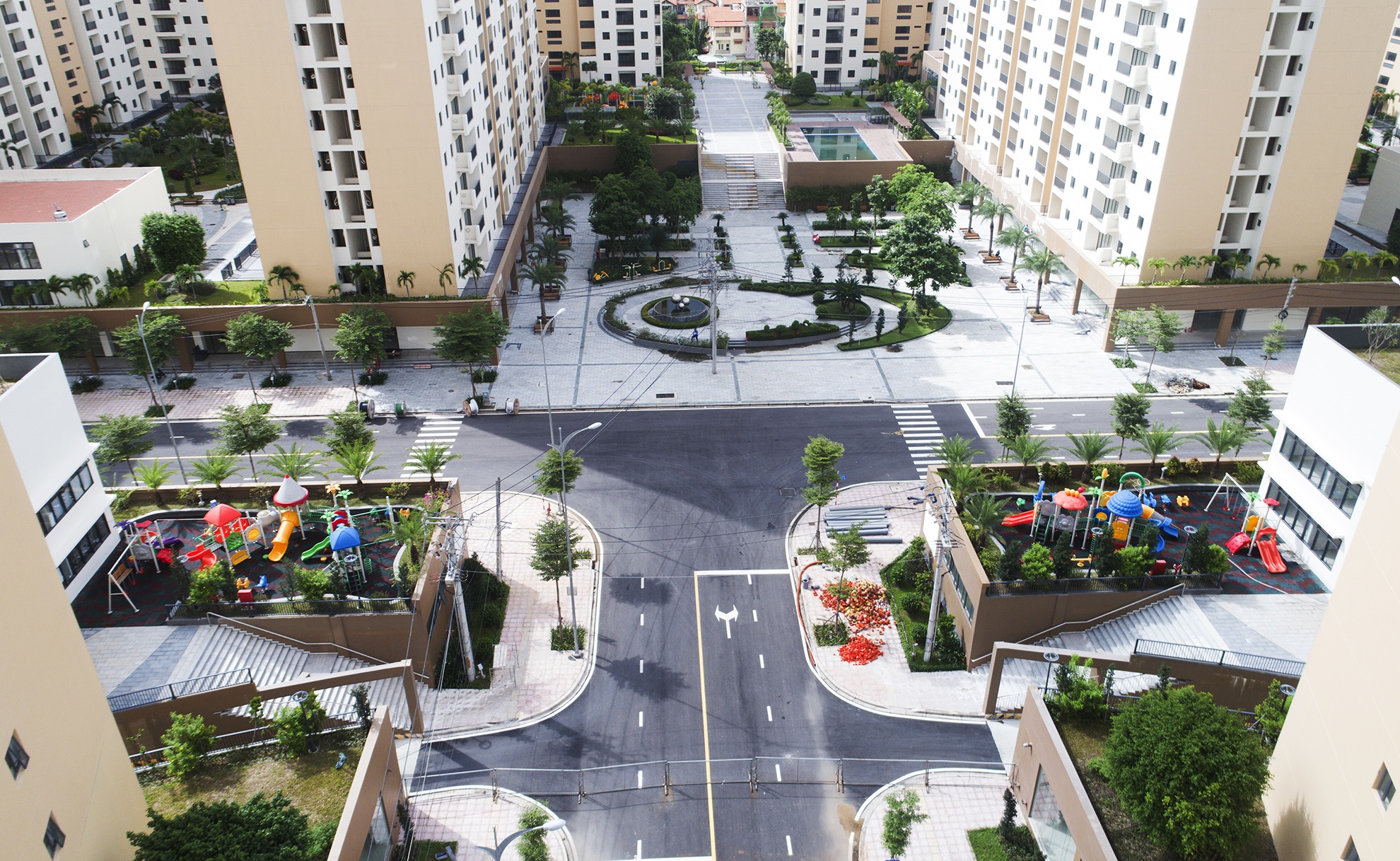 Toan canh khu tai dinh cu lon nhat TP.HCM anh 10