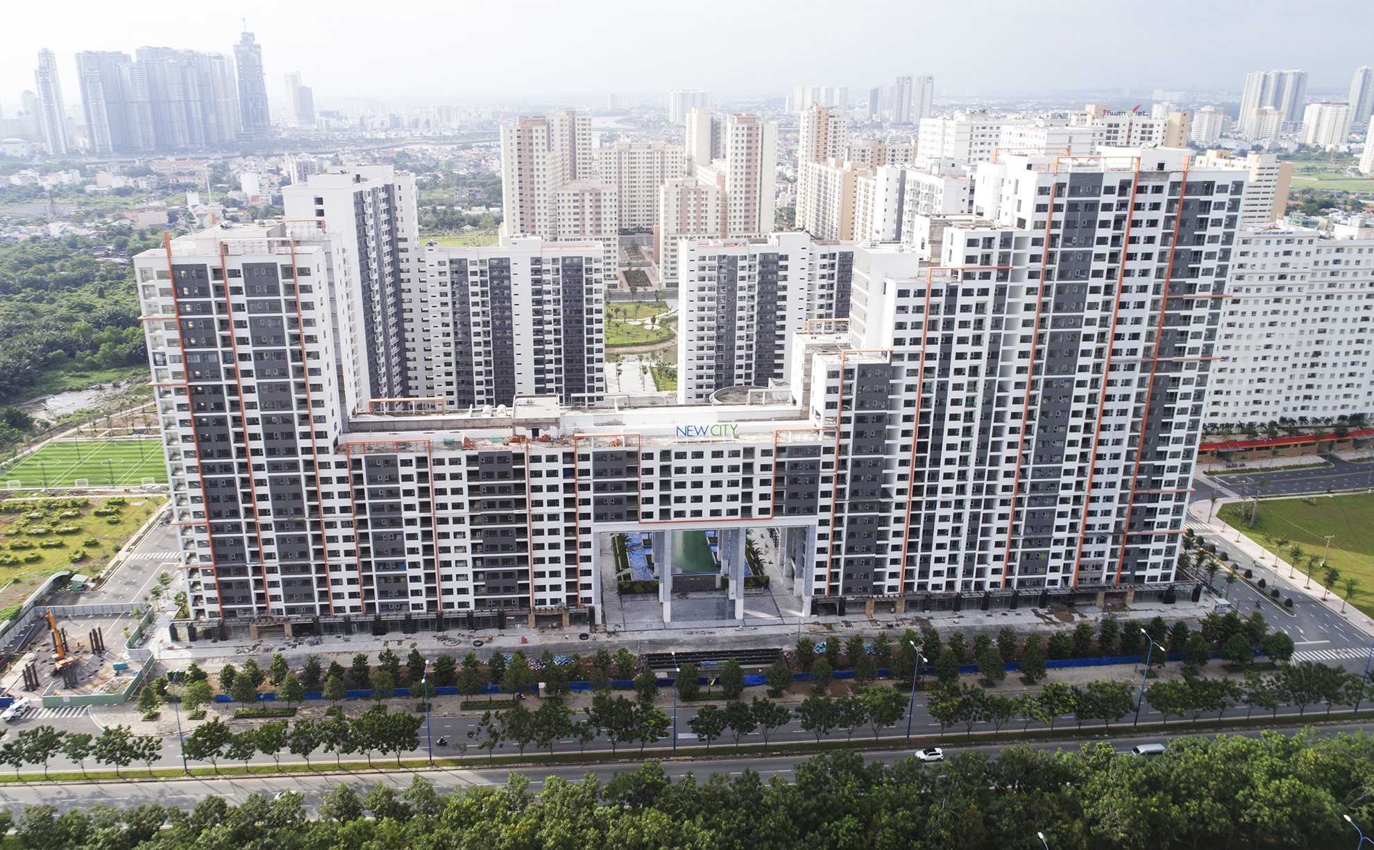 Toan canh khu tai dinh cu lon nhat TP.HCM anh 19