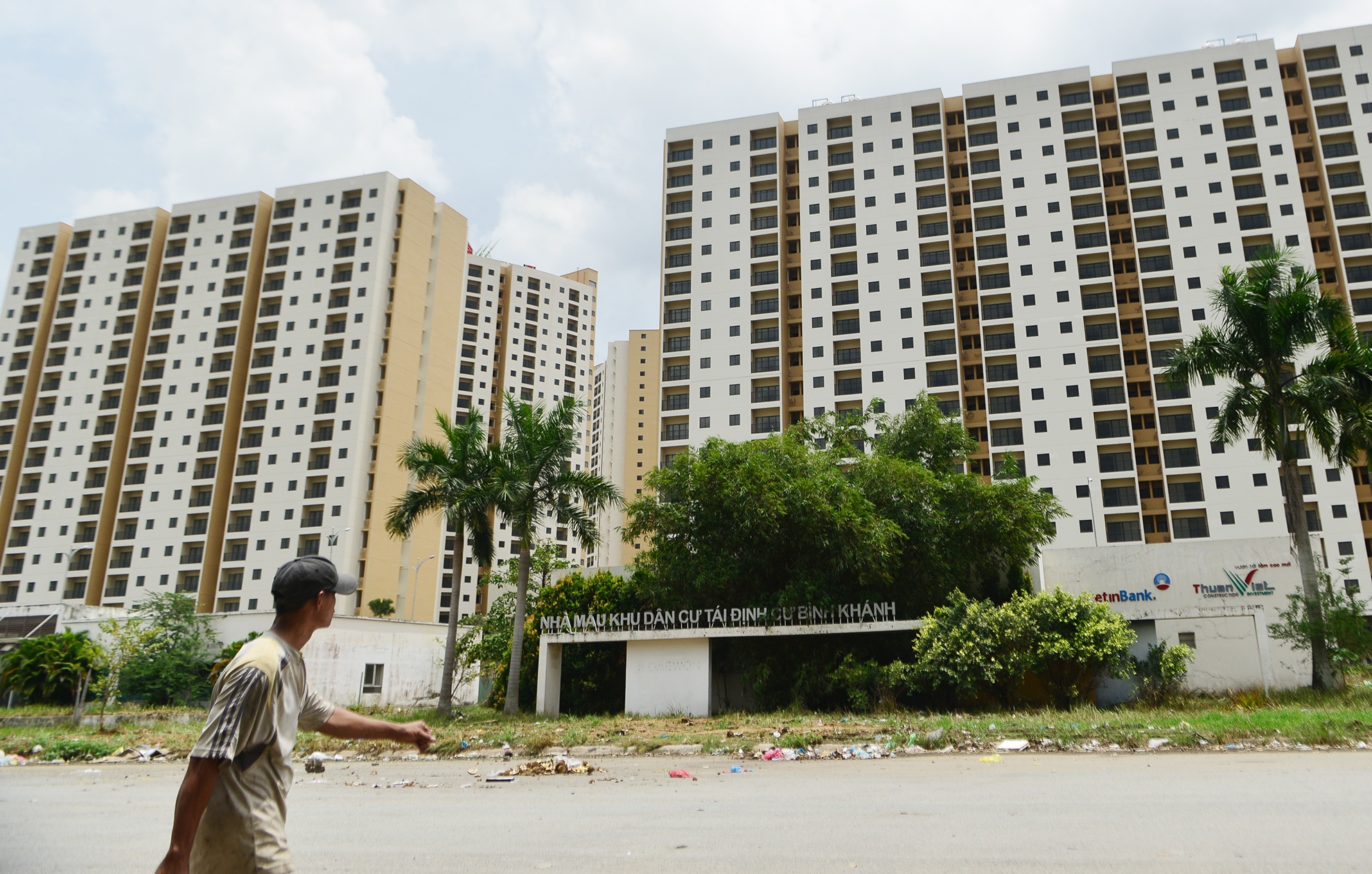 Toan canh khu tai dinh cu lon nhat TP.HCM anh 2