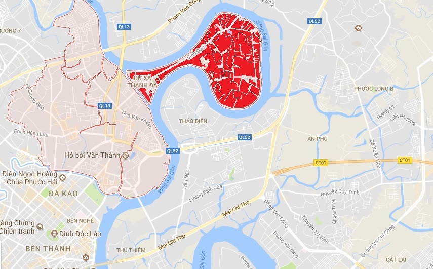 Canh mien que tren ban dao gan trung tam Sai Gon anh 1