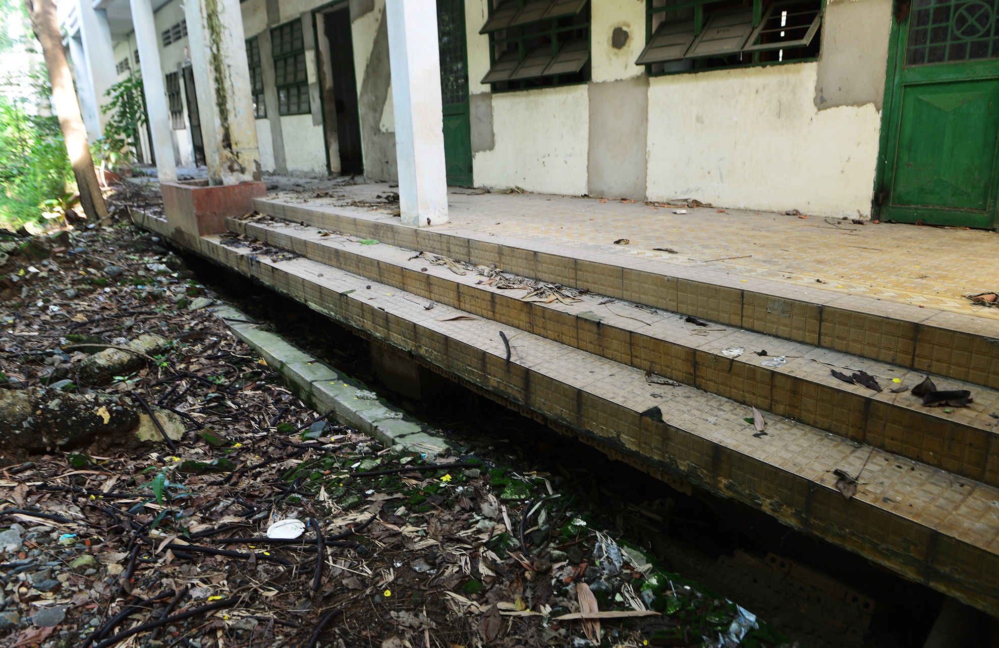 canh u am trong ngoi truong bo hoang o Sai Gon anh 3