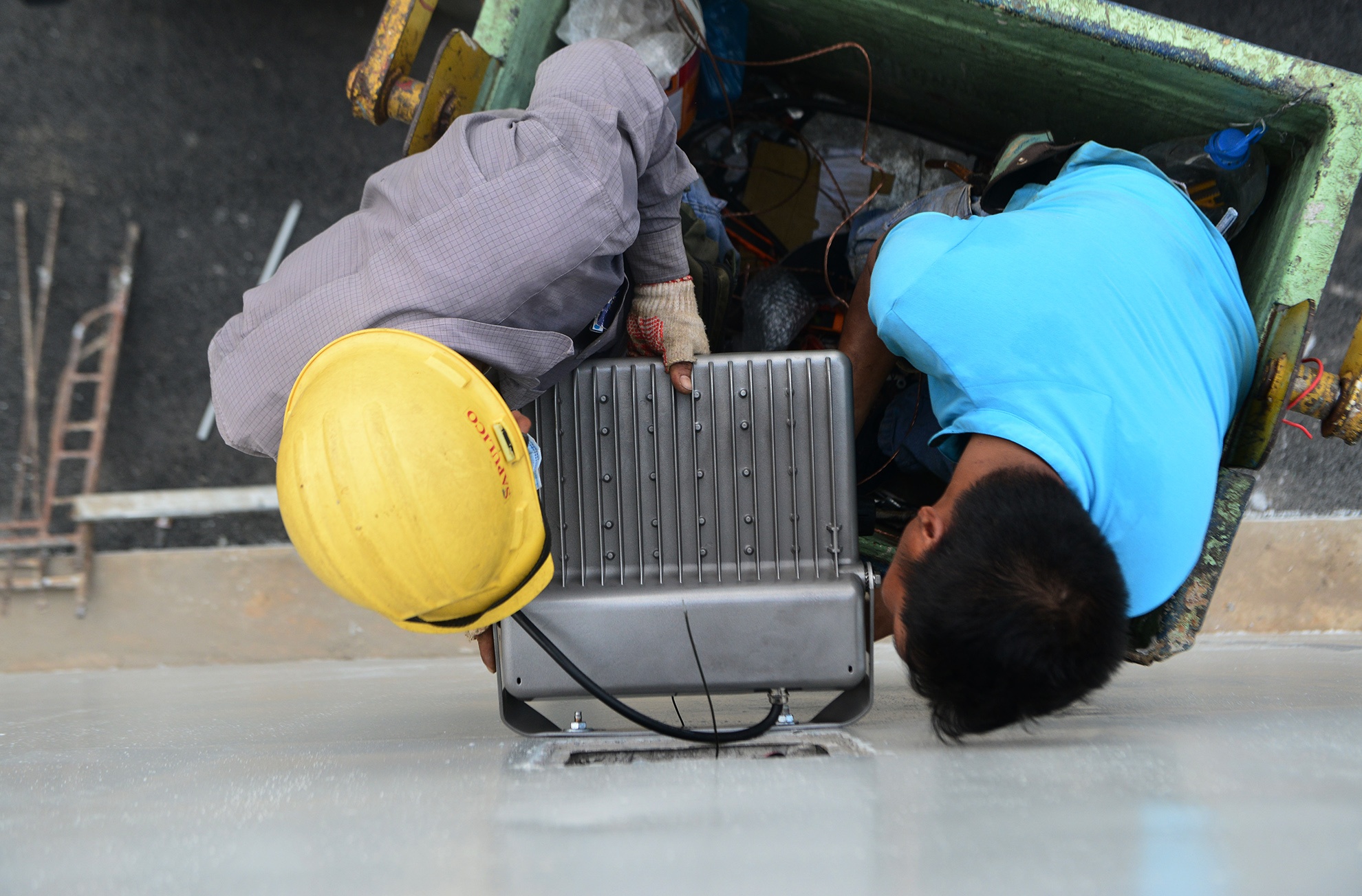 thong xe ham chui nut giao thong My Thuy anh 10