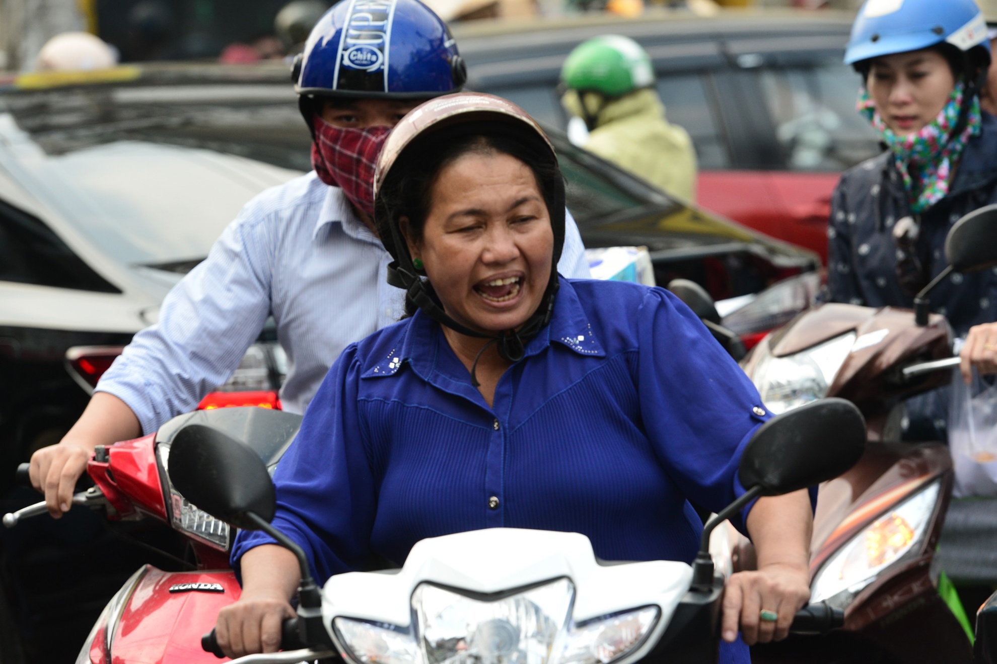 nhieu tuyen duong o Sai Gon ket xe dip can Tet anh 5