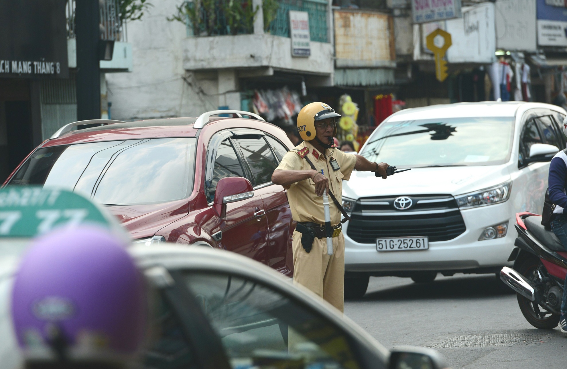nhieu tuyen duong o Sai Gon ket xe dip can Tet anh 9