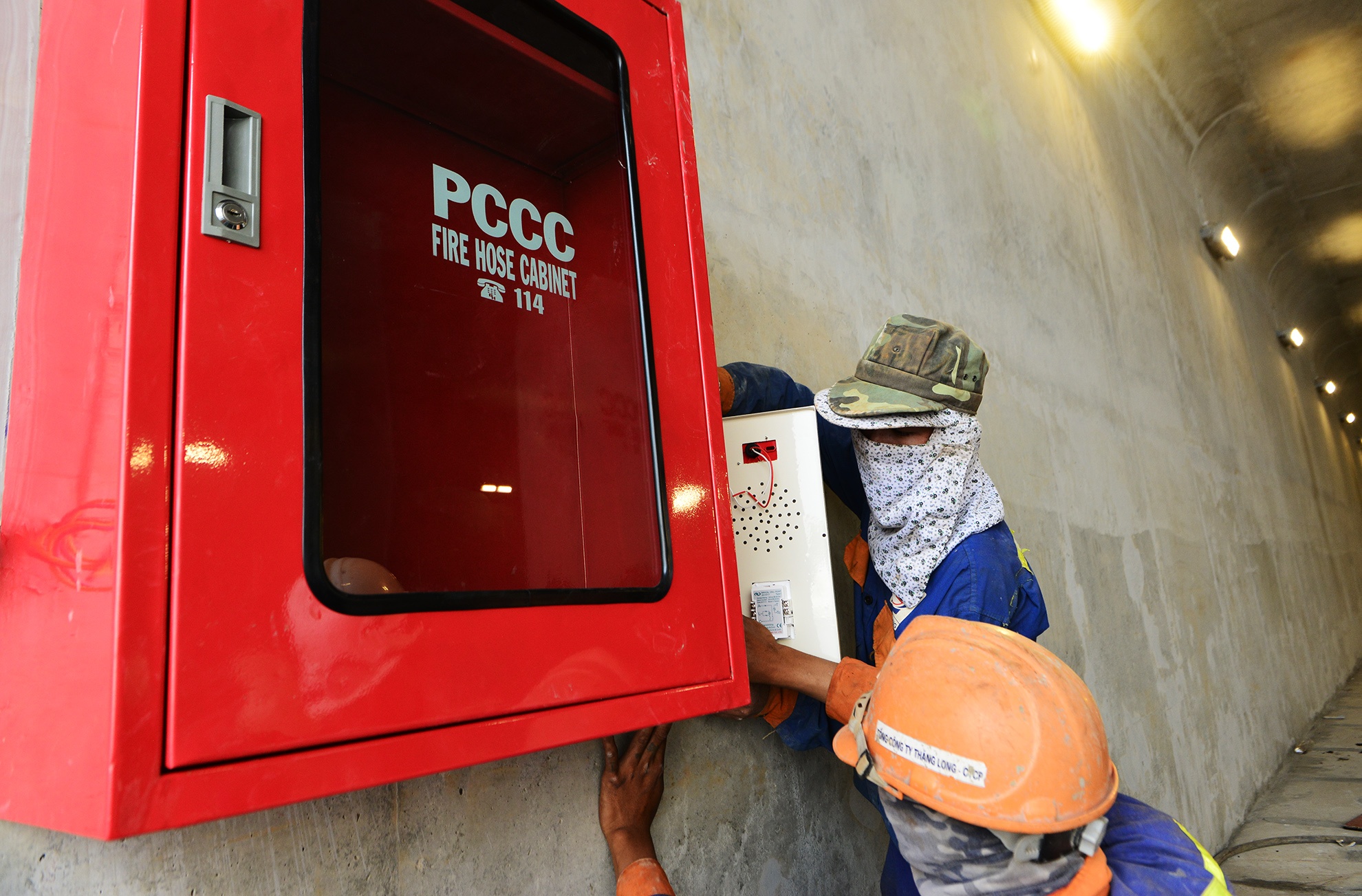 Thong xe ham chui nut giao thong 3 tang An Suong anh 12