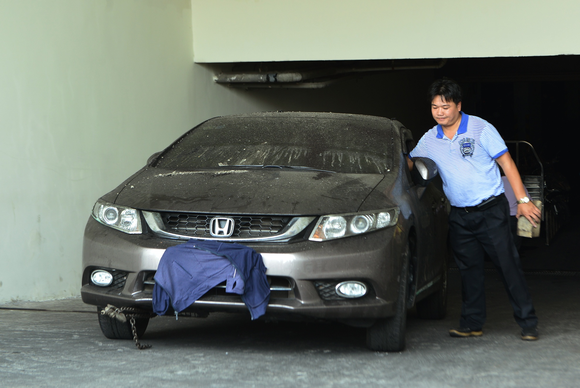 xe may chat thanh dong sau vu chay chung cu Carina anh 13