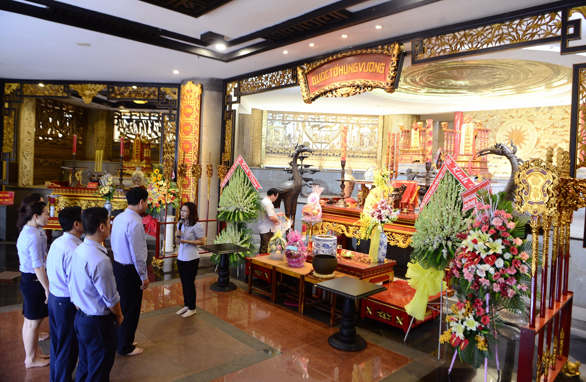 Den tuong niem cac Vua Hung o TP.HCM anh 12