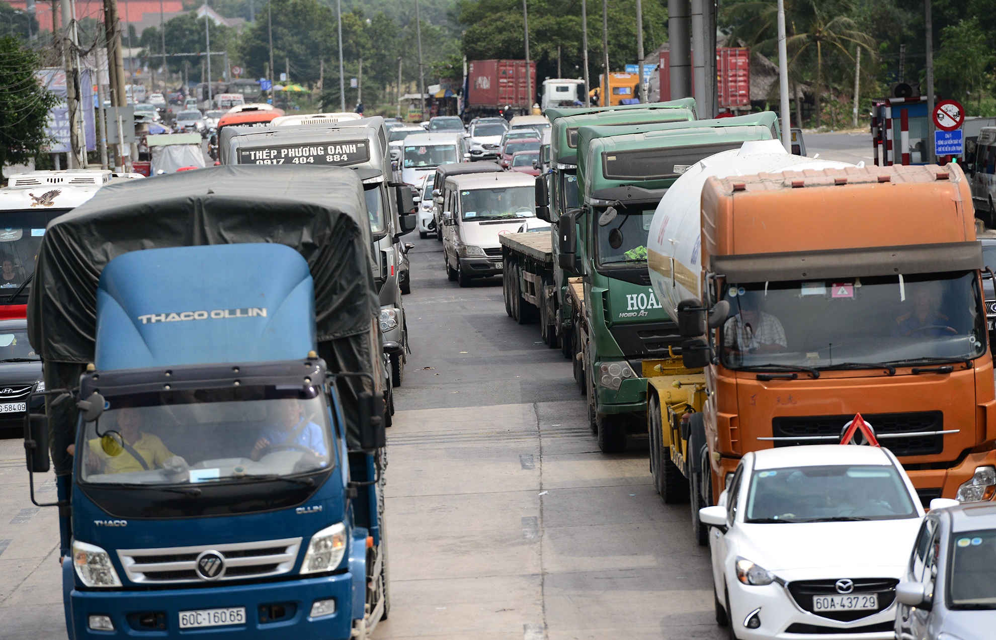 Ket xe di Vung Tau ngay nghi le anh 11