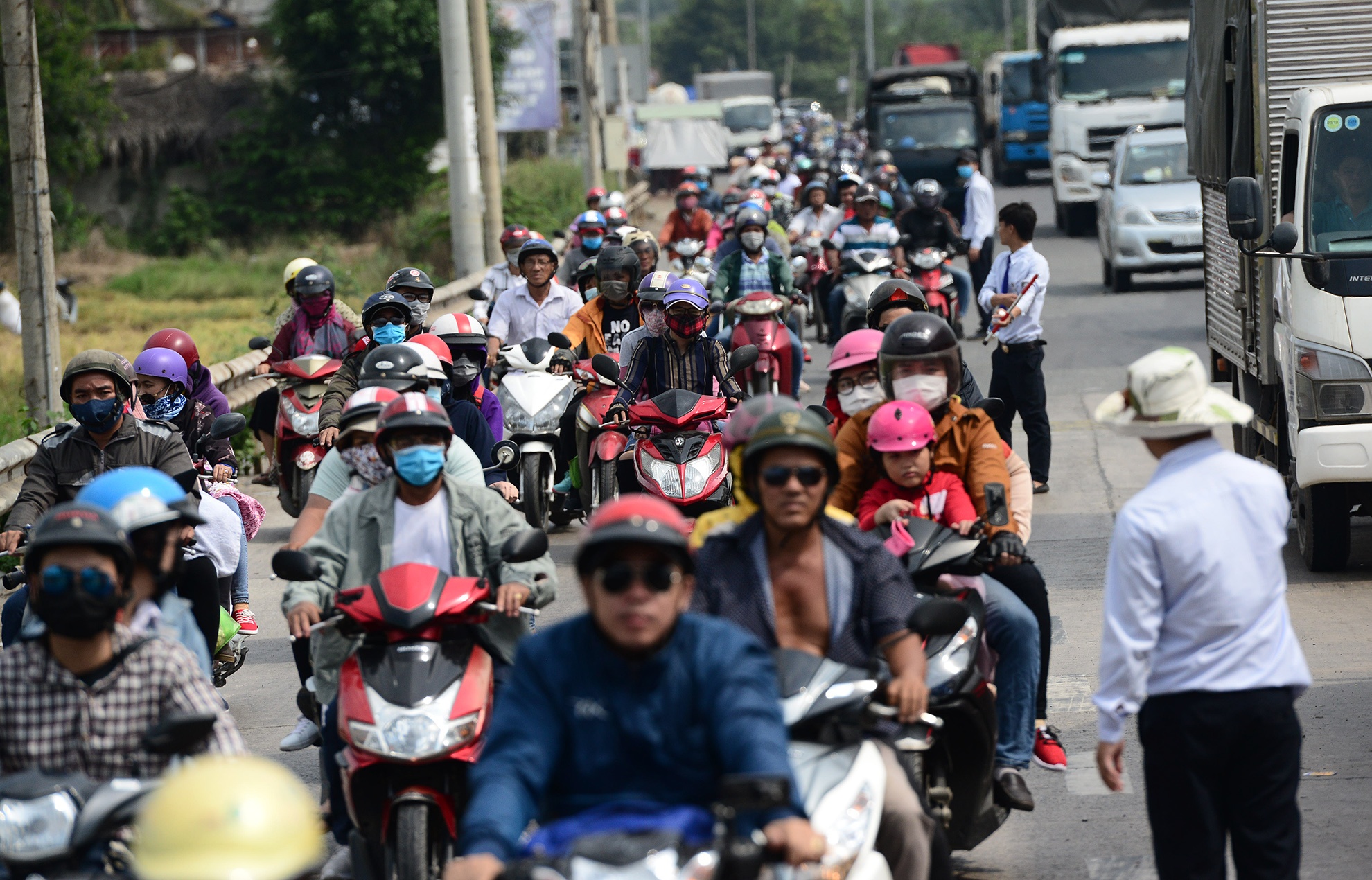 Ket xe di Vung Tau ngay nghi le anh 12