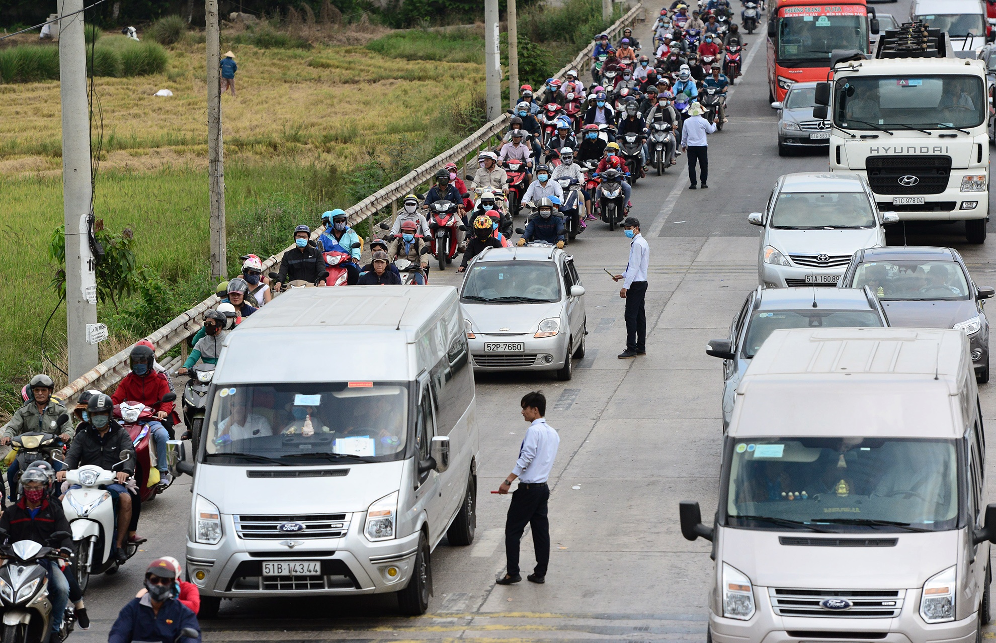 Ket xe di Vung Tau ngay nghi le anh 15