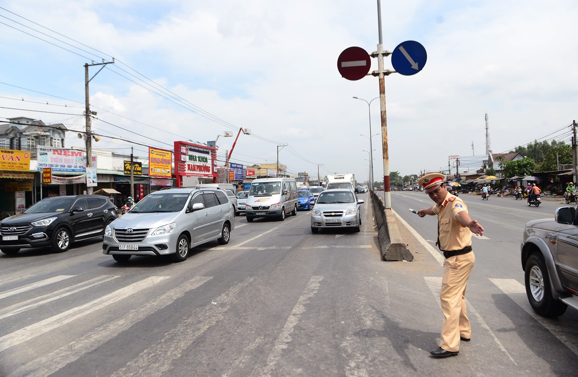 Ket xe di Vung Tau ngay nghi le anh 2