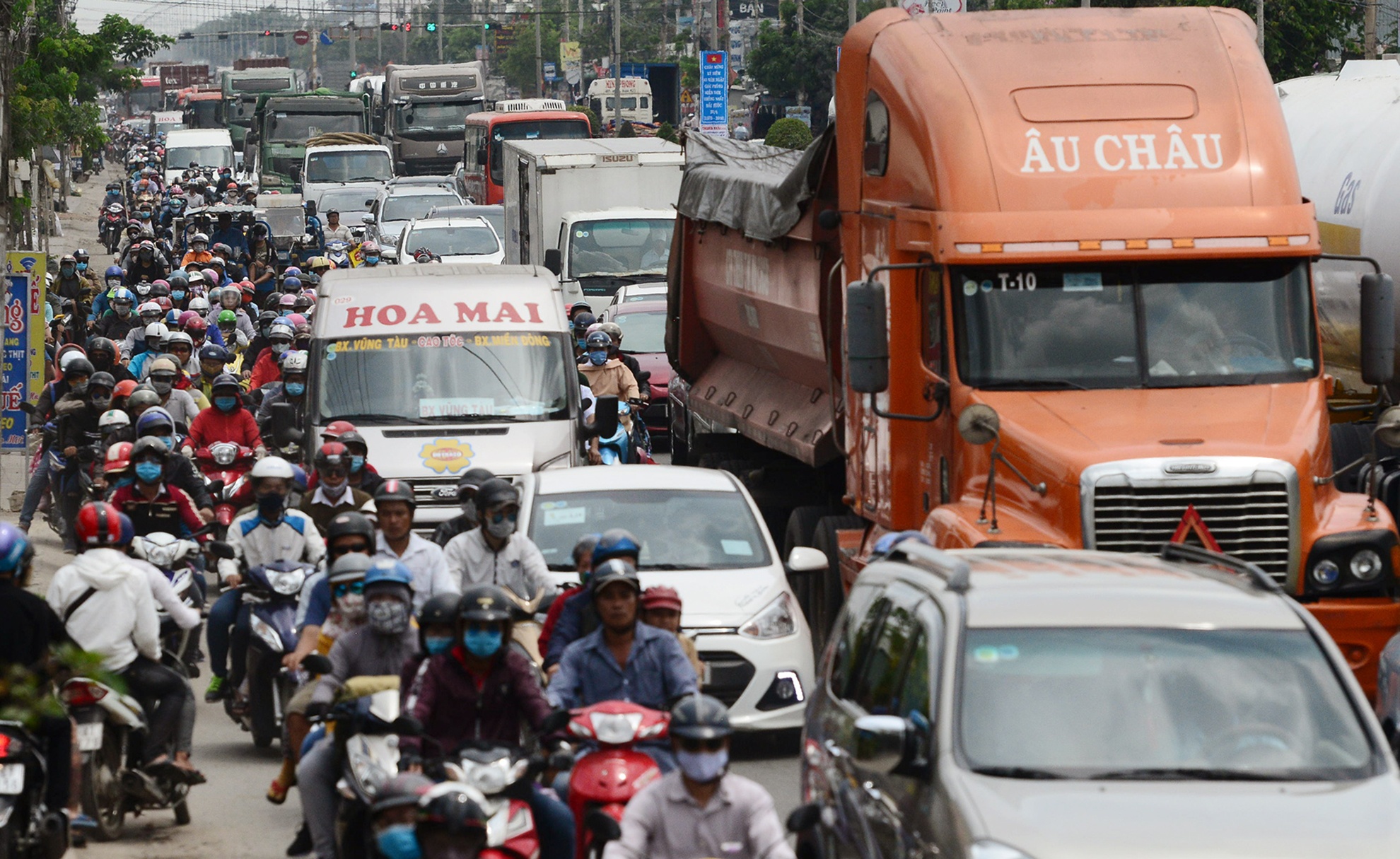 Ket xe di Vung Tau ngay nghi le anh 3