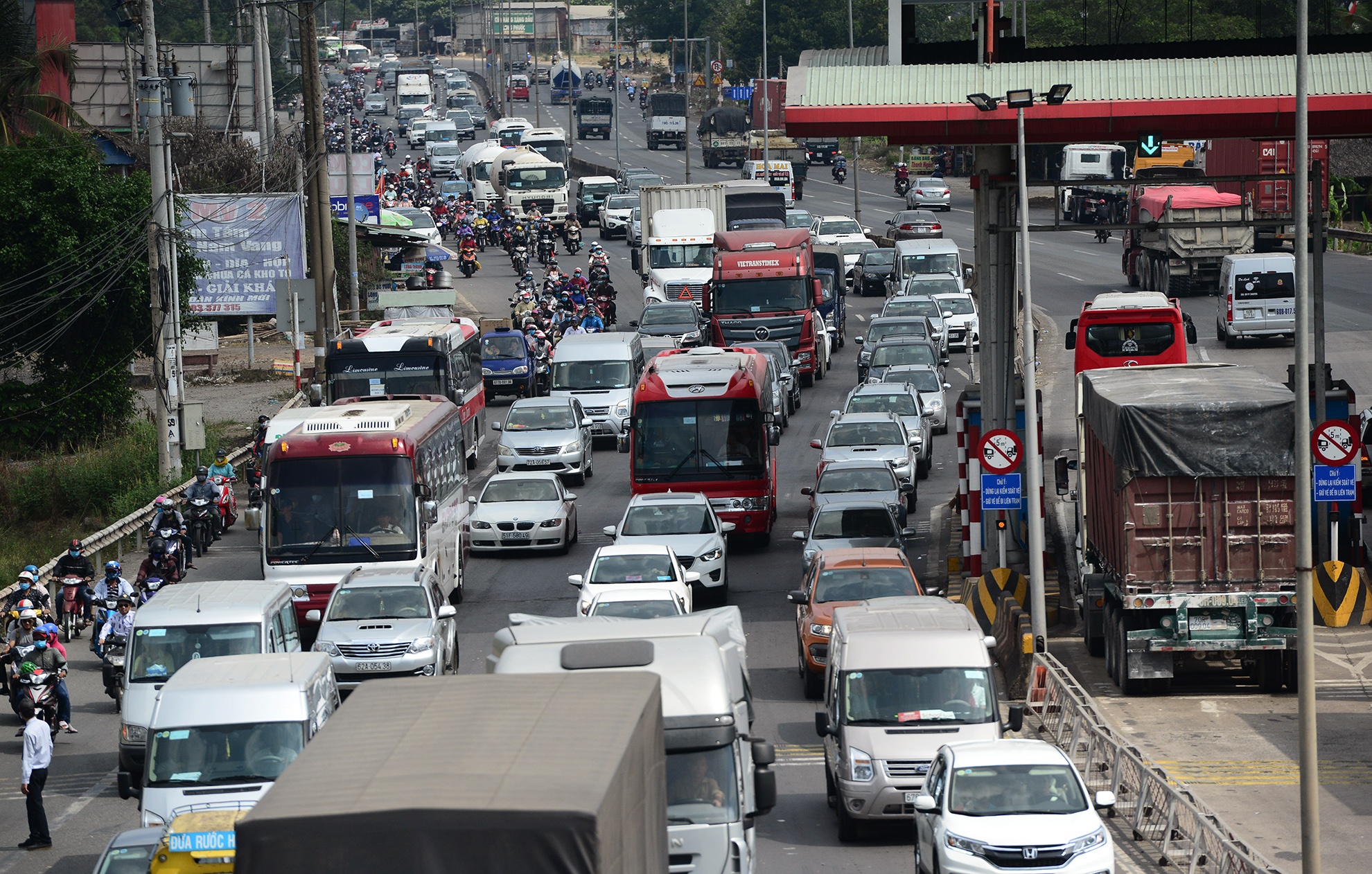 Ket xe di Vung Tau ngay nghi le anh 9