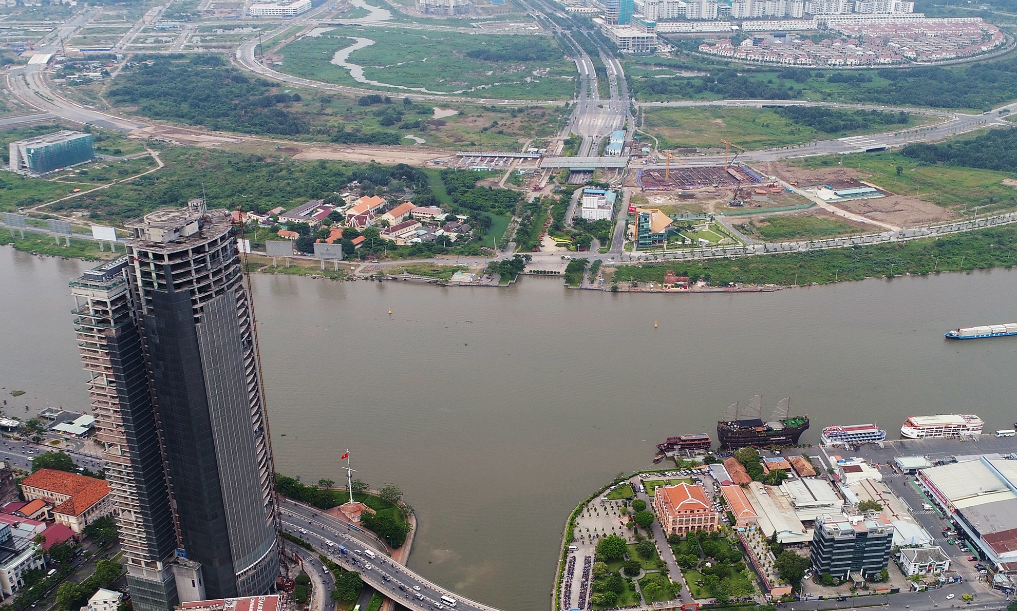 Nhung du an dang trien khai o khu do thi Thu Thiem anh 9