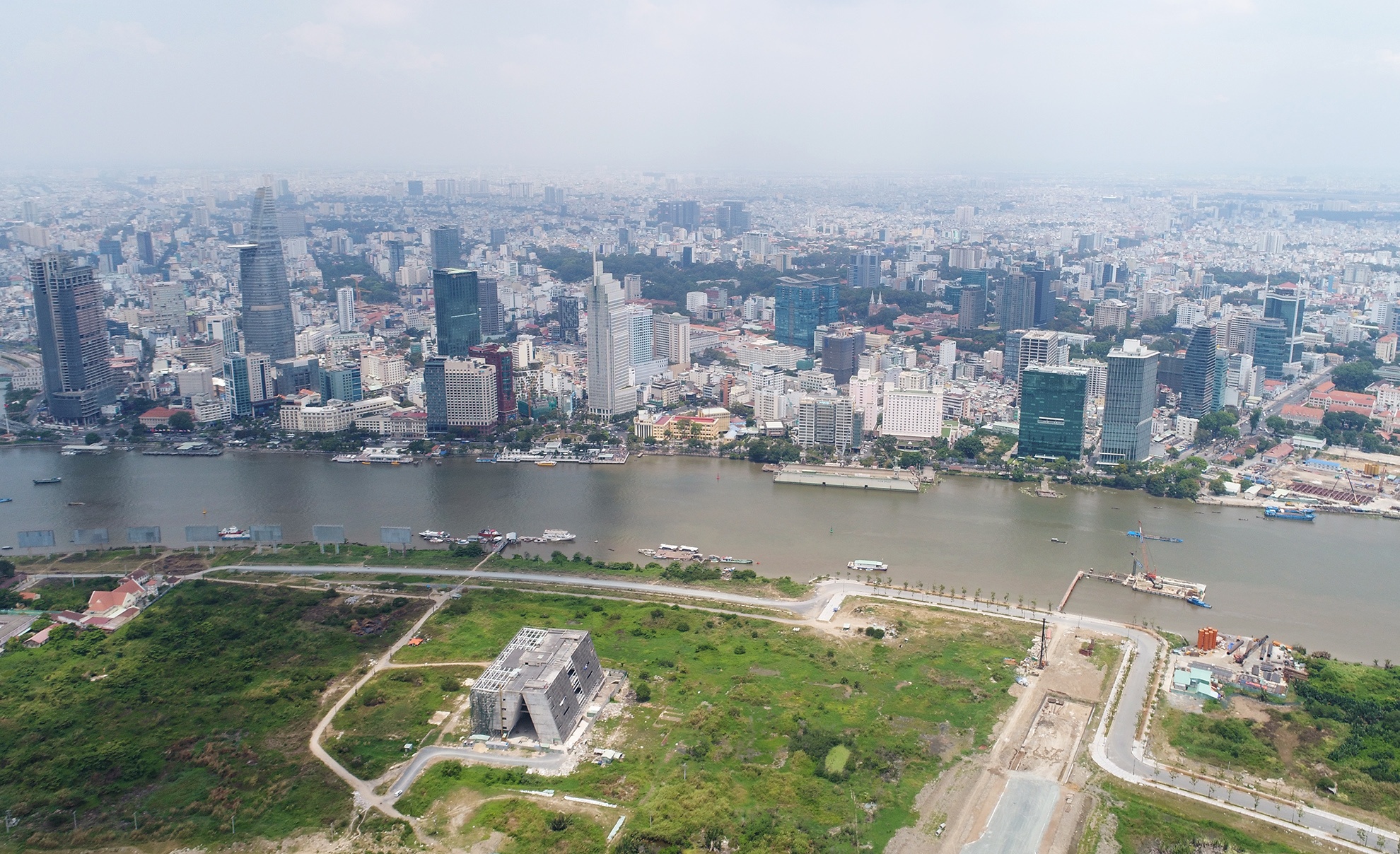 Nhung du an dang trien khai o khu do thi Thu Thiem anh 2