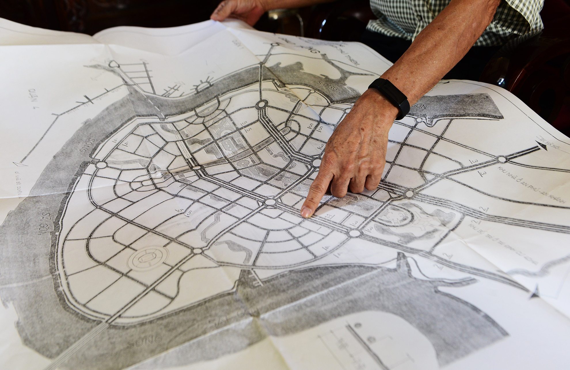 13 ban do quy hoach do thi moi Thu Thiem tu nam 1995 hinh anh