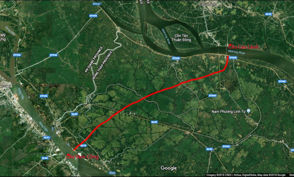 Thong xe cau moi Cao Lanh bac qua song Tien anh 13