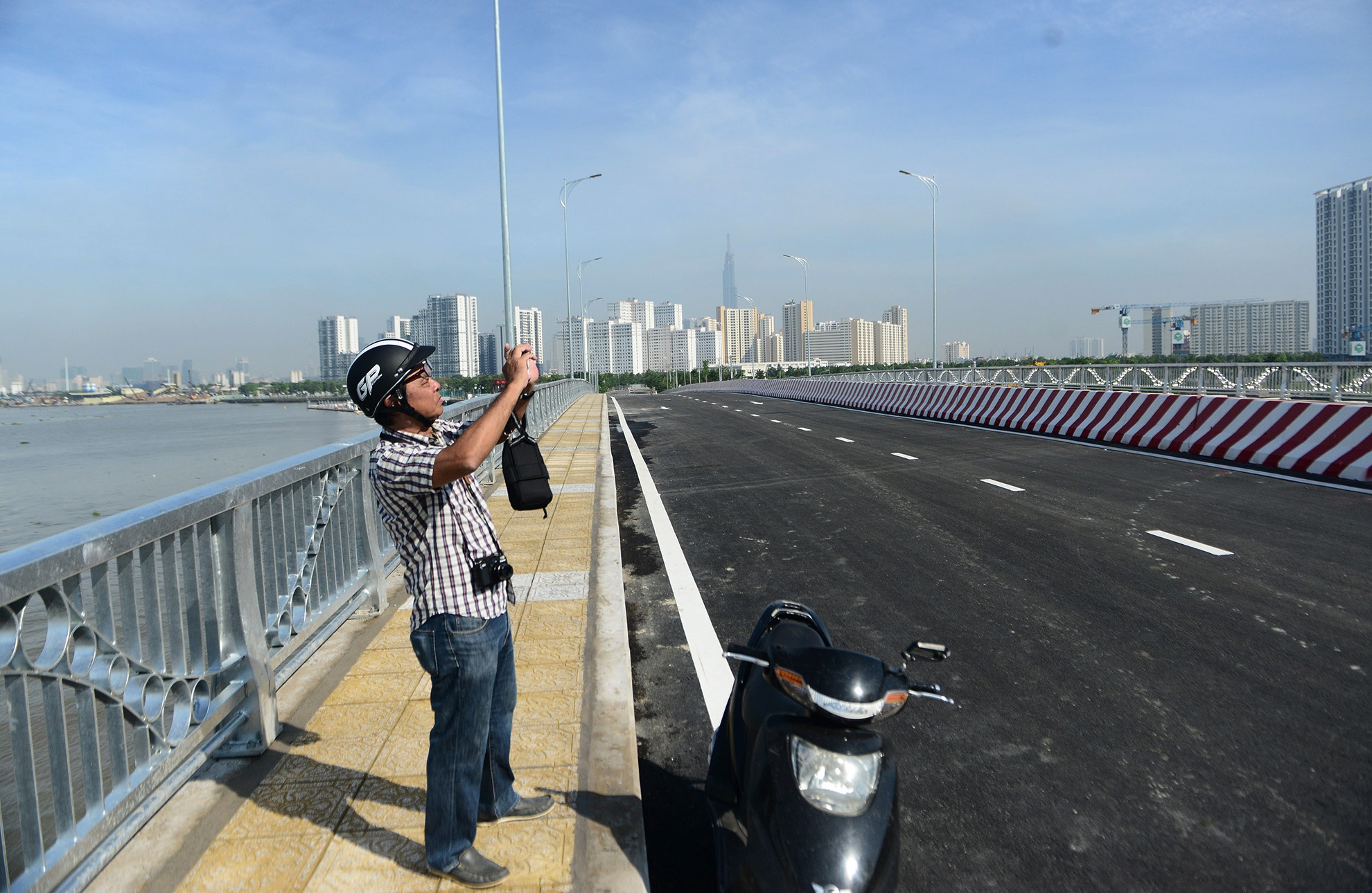 thong xe dao cau 500 ty bac qua dao Kim Cuong anh 5