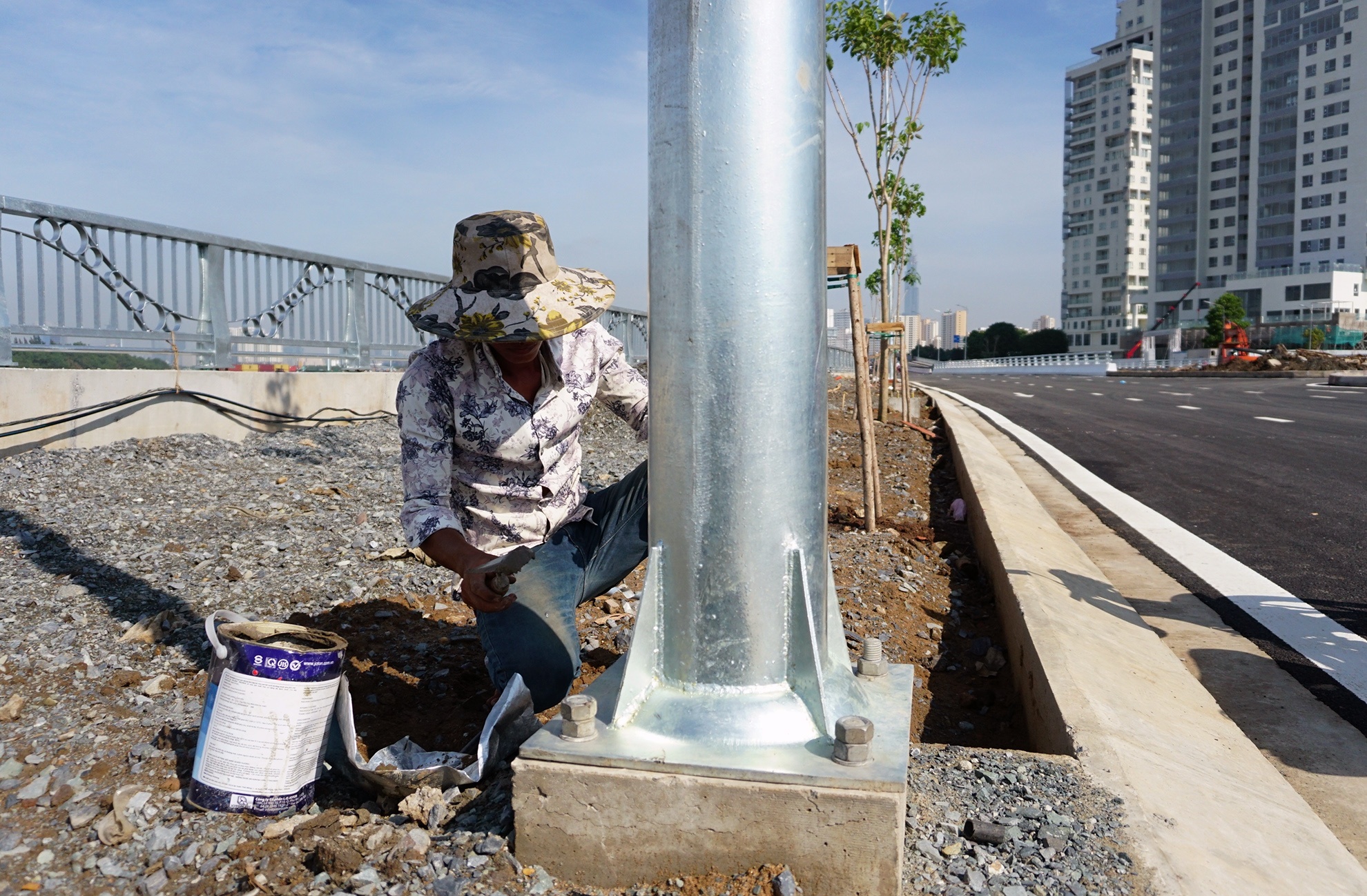 thong xe dao cau 500 ty bac qua dao Kim Cuong anh 7