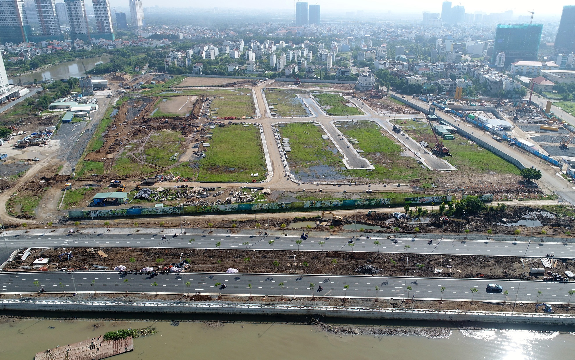 thong xe dao cau 500 ty bac qua dao Kim Cuong anh 9