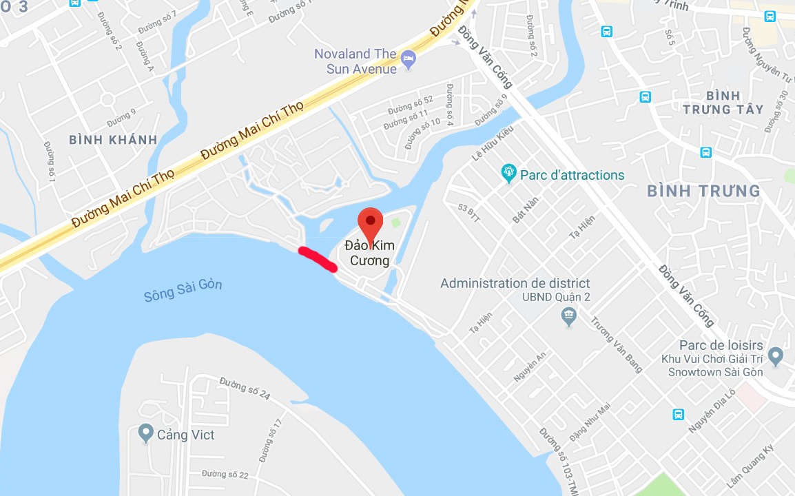 thong xe dao cau 500 ty bac qua dao Kim Cuong anh 11