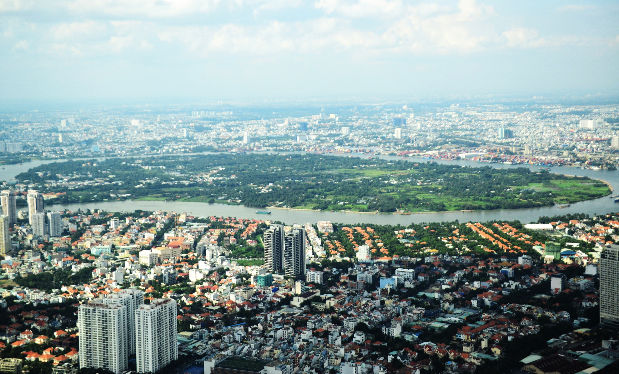 Sai Gon nhin tu dinh toa nha cao nhat Viet Nam anh 15