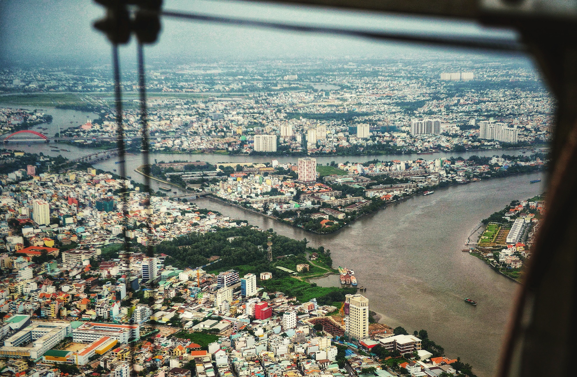Sài Gòn nhìn từ đỉnh tòa nhà cao nhất Việt Nam ảnh 16 Sai Gon nhin tu dinh toa nha cao nhat Viet Nam anh 16