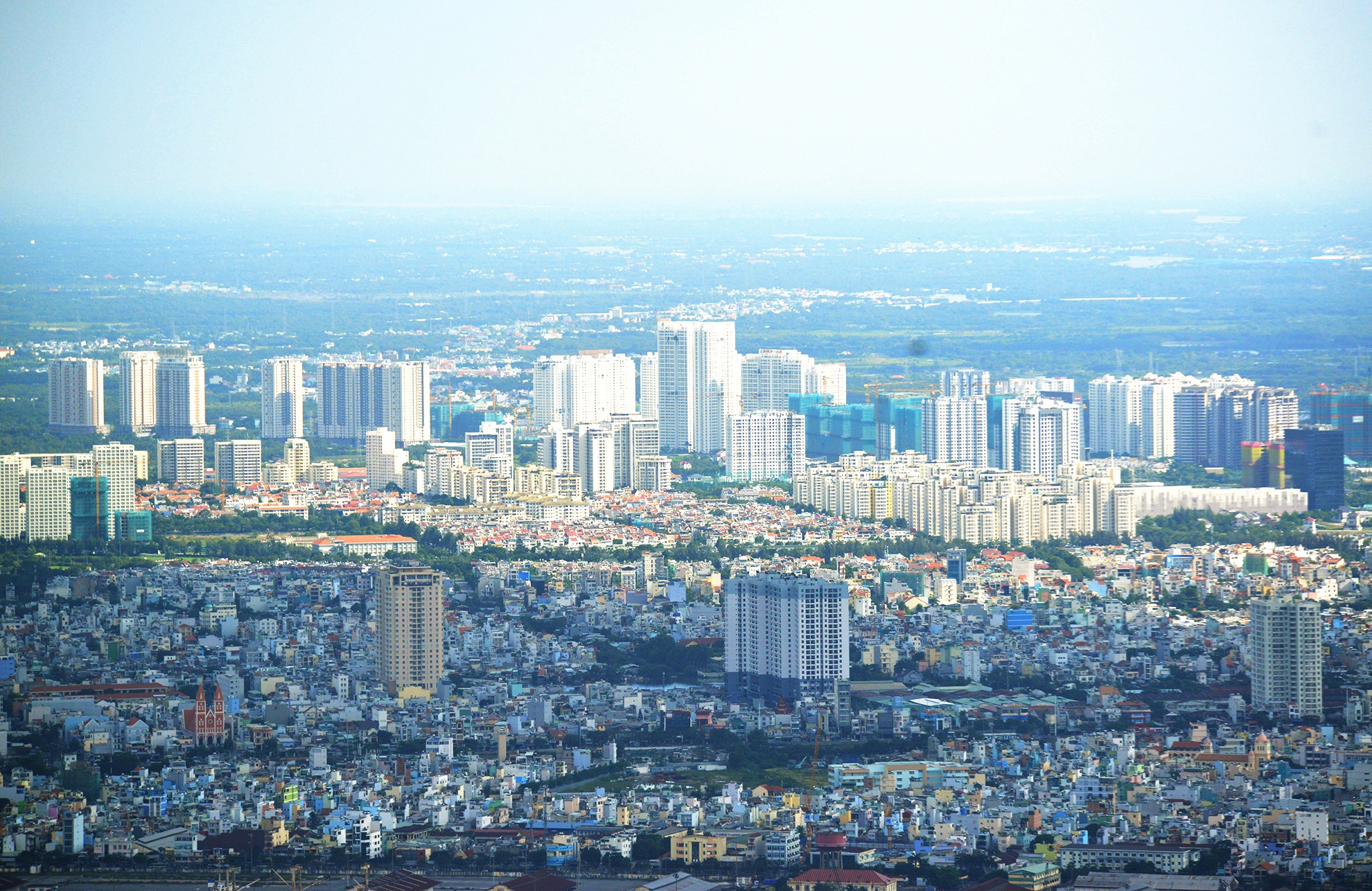 Sai Gon nhin tu dinh toa nha cao nhat Viet Nam anh 7