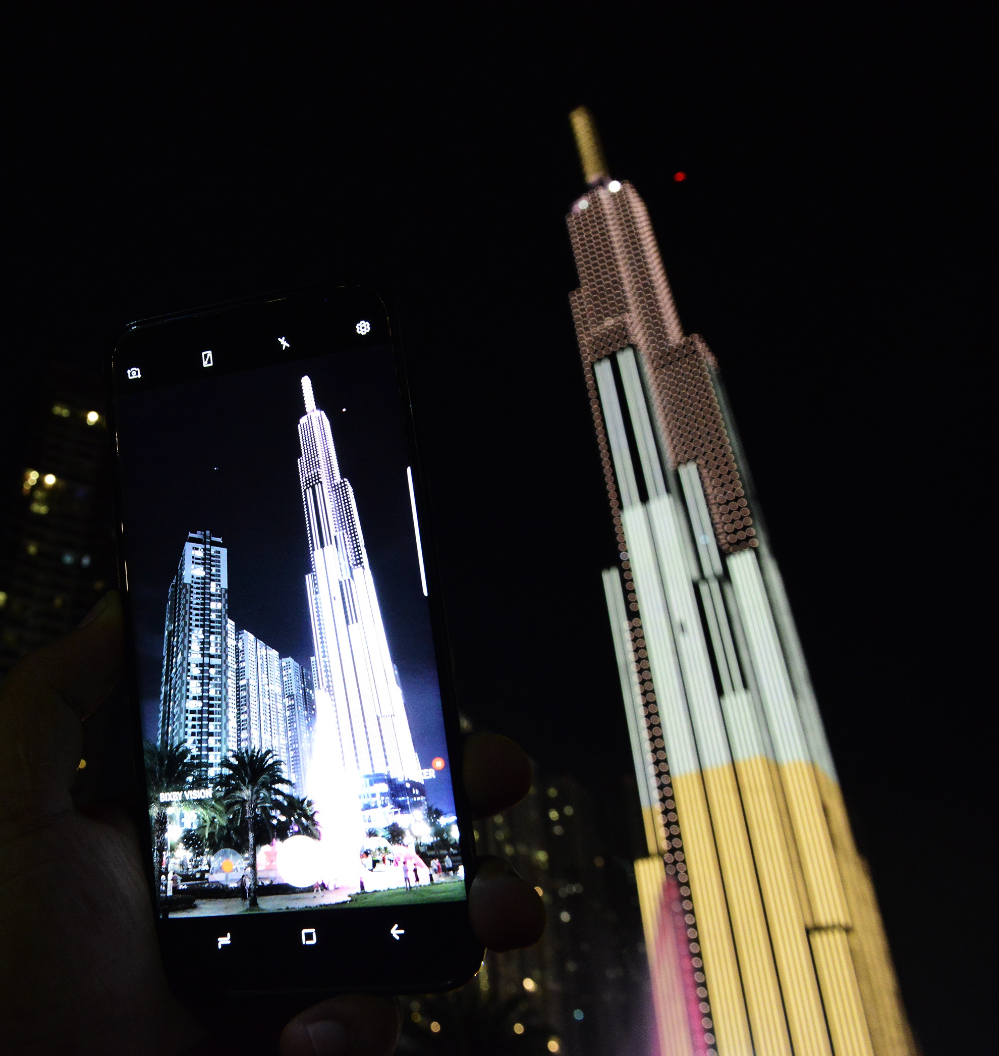 ban phao hoa o toa nha cao nhat Viet Nam anh 9