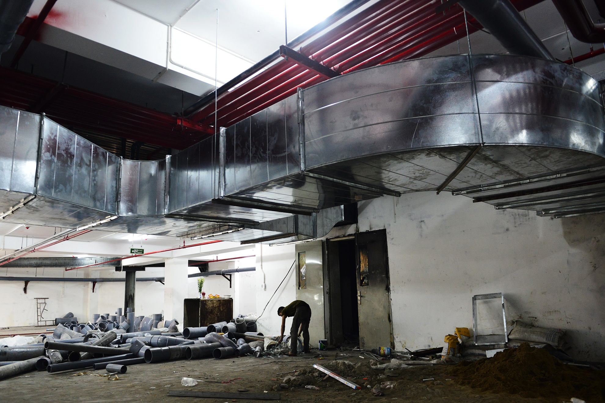 Chung cu Carina gan 5 thang sau vu chay kinh hoang anh 10