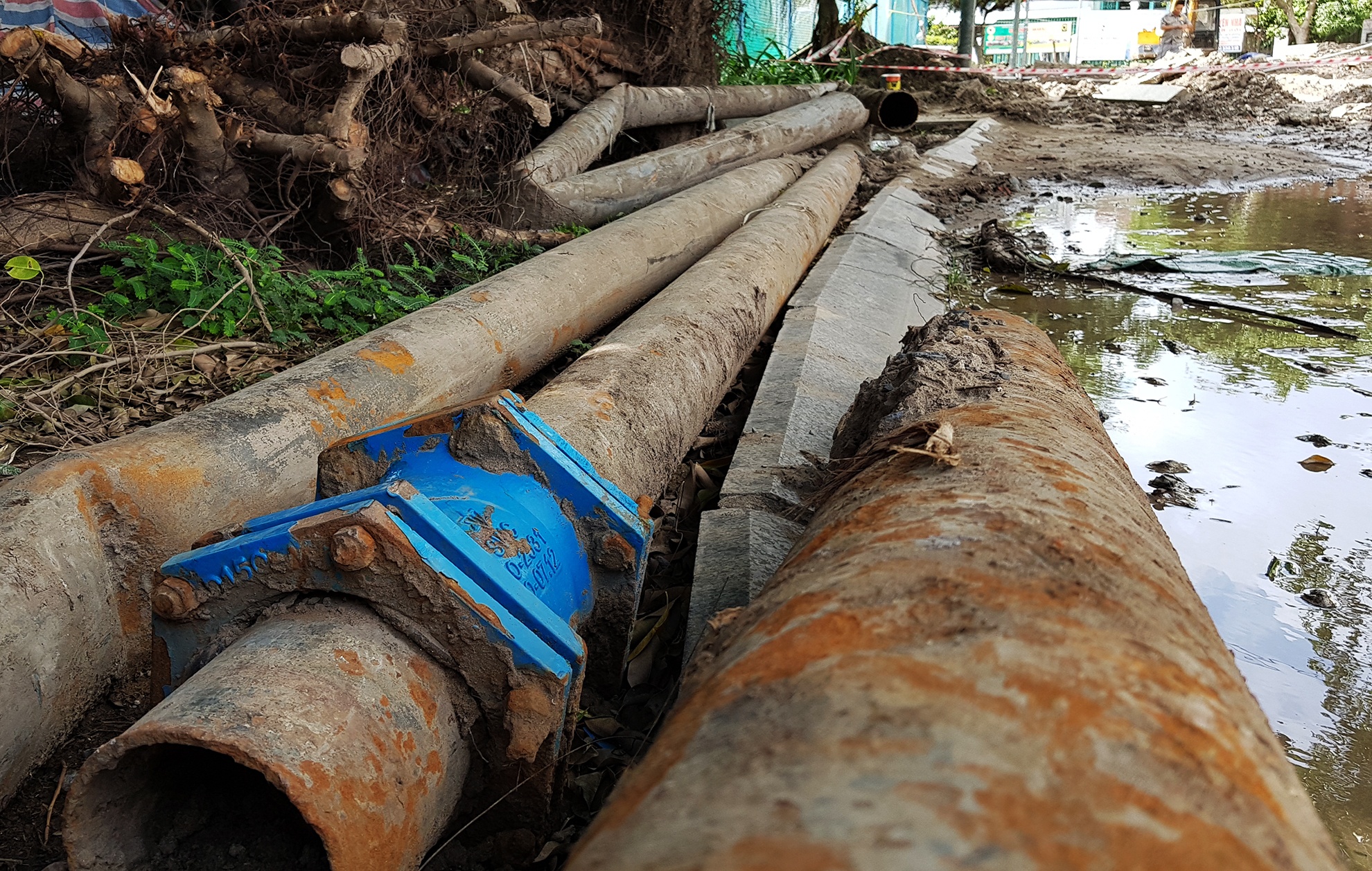 Chung cu Carina gan 5 thang sau vu chay kinh hoang anh 7