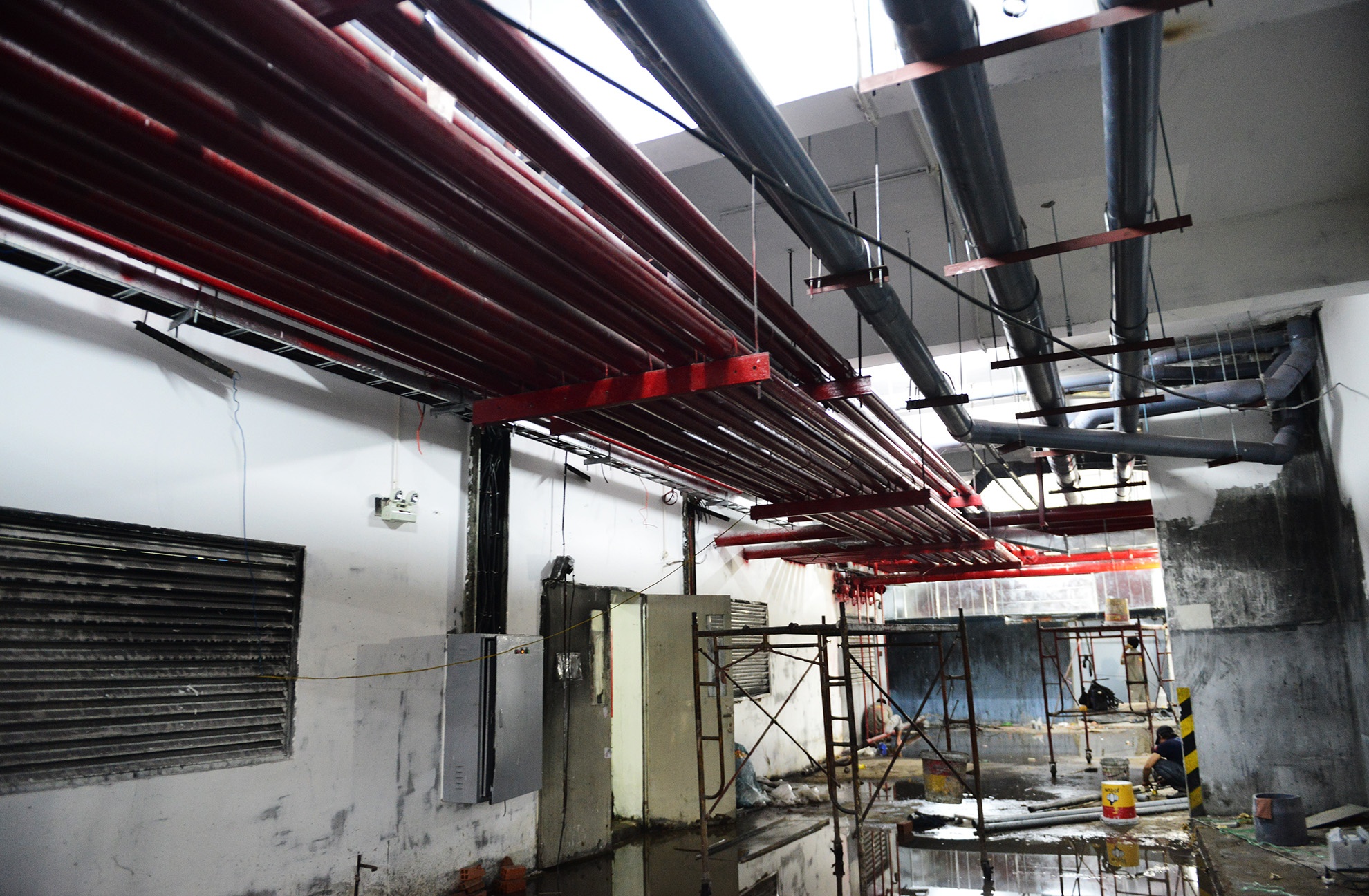 Chung cu Carina gan 5 thang sau vu chay kinh hoang anh 8