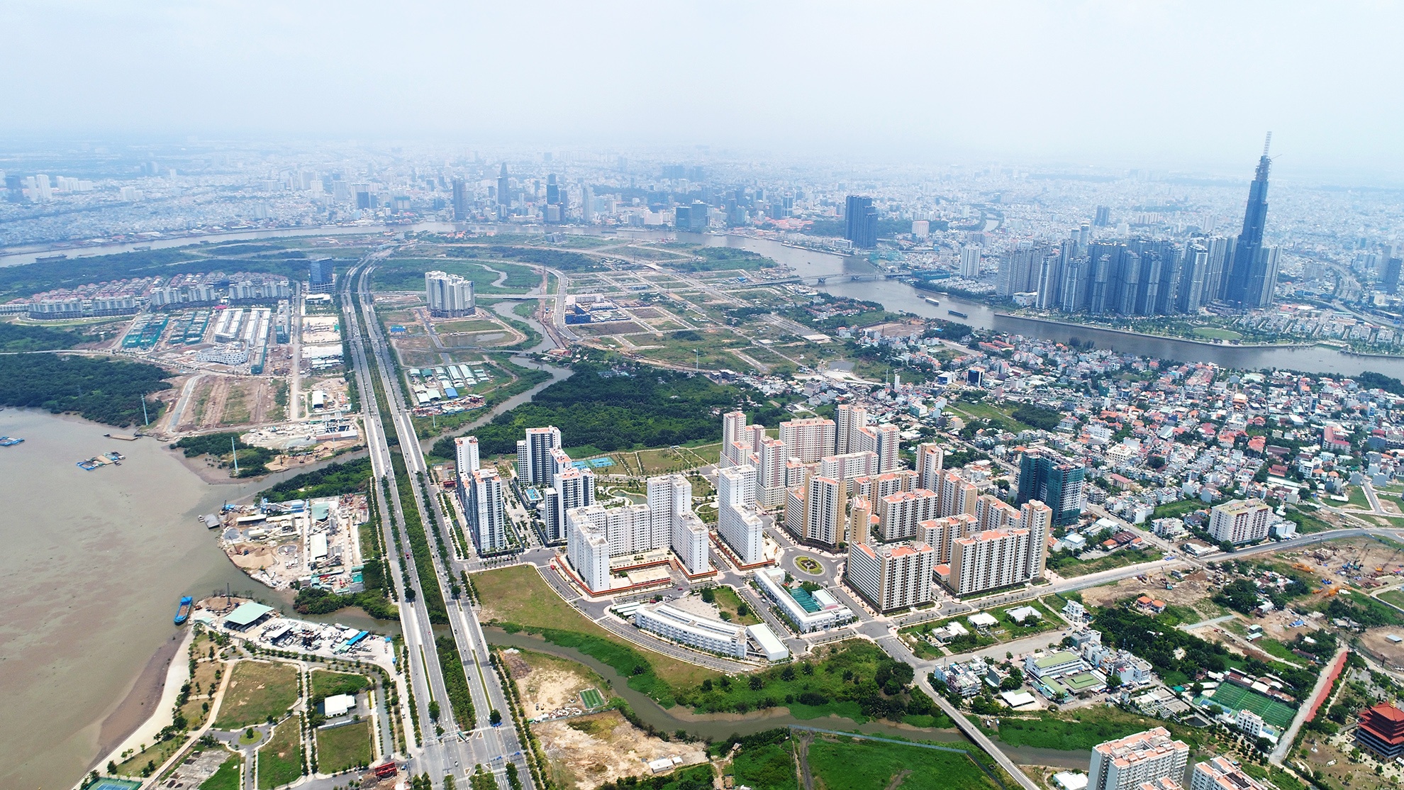 Khu dan cu dap chieu lien quan toi KDT Thu Thiem anh 2