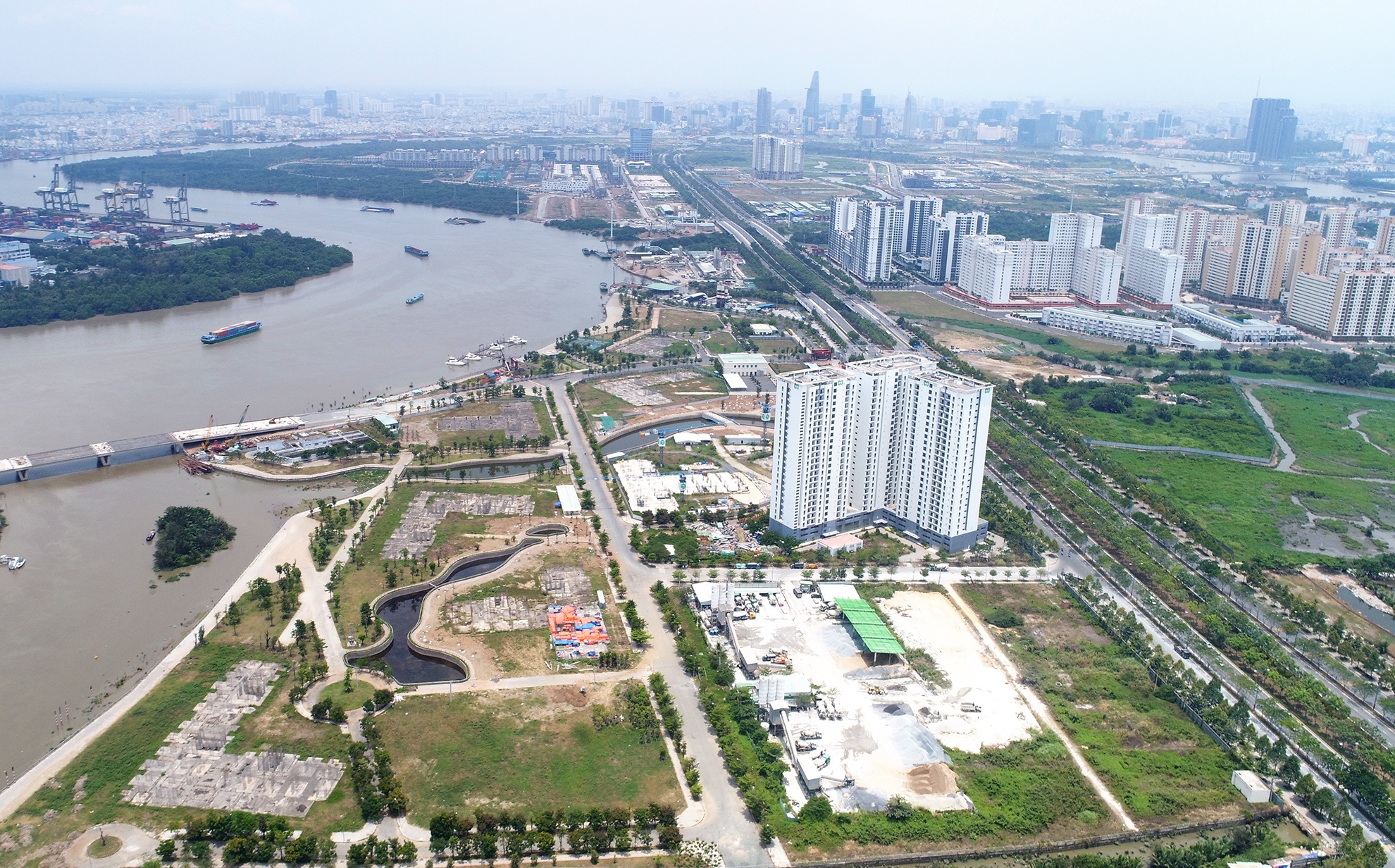 Du an sai pham trong khu tai dinh cu 160 ha o Thu Thiem cua ai? hinh anh