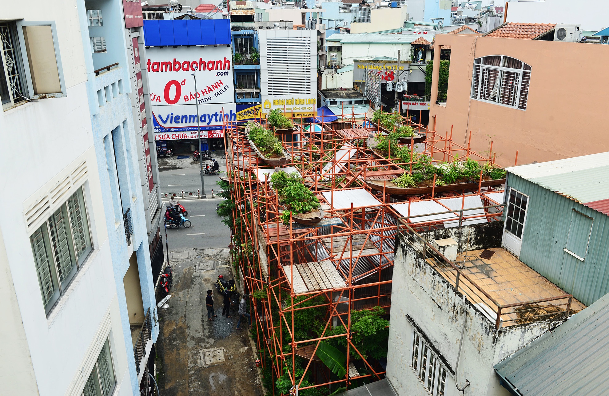 doc dao ca phe gian giao o Sai Gon anh 2