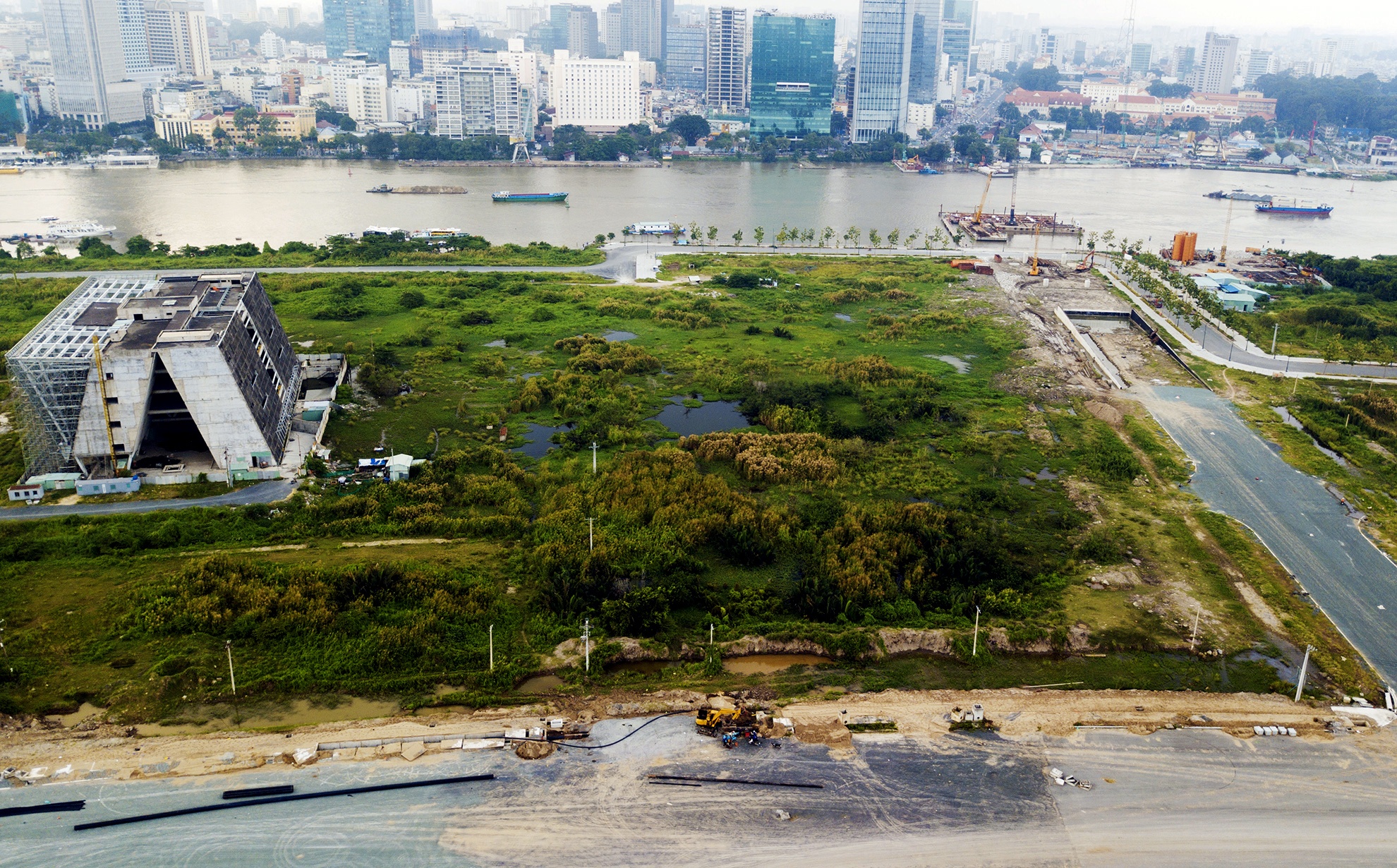 Vi tri dac dia nha hat 1.500 ty o Thu Thiem anh 3