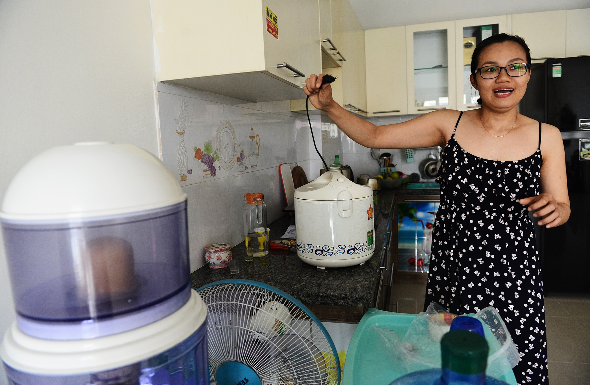 Cu dan Carina tro ve nha sau vu chay tham khoc anh 4