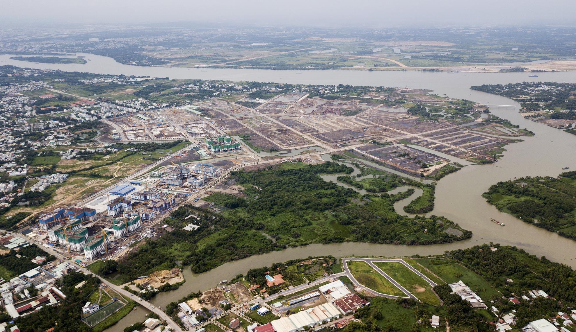 Toan canh dai cong truong du an Vincity o Sai Gon anh 2