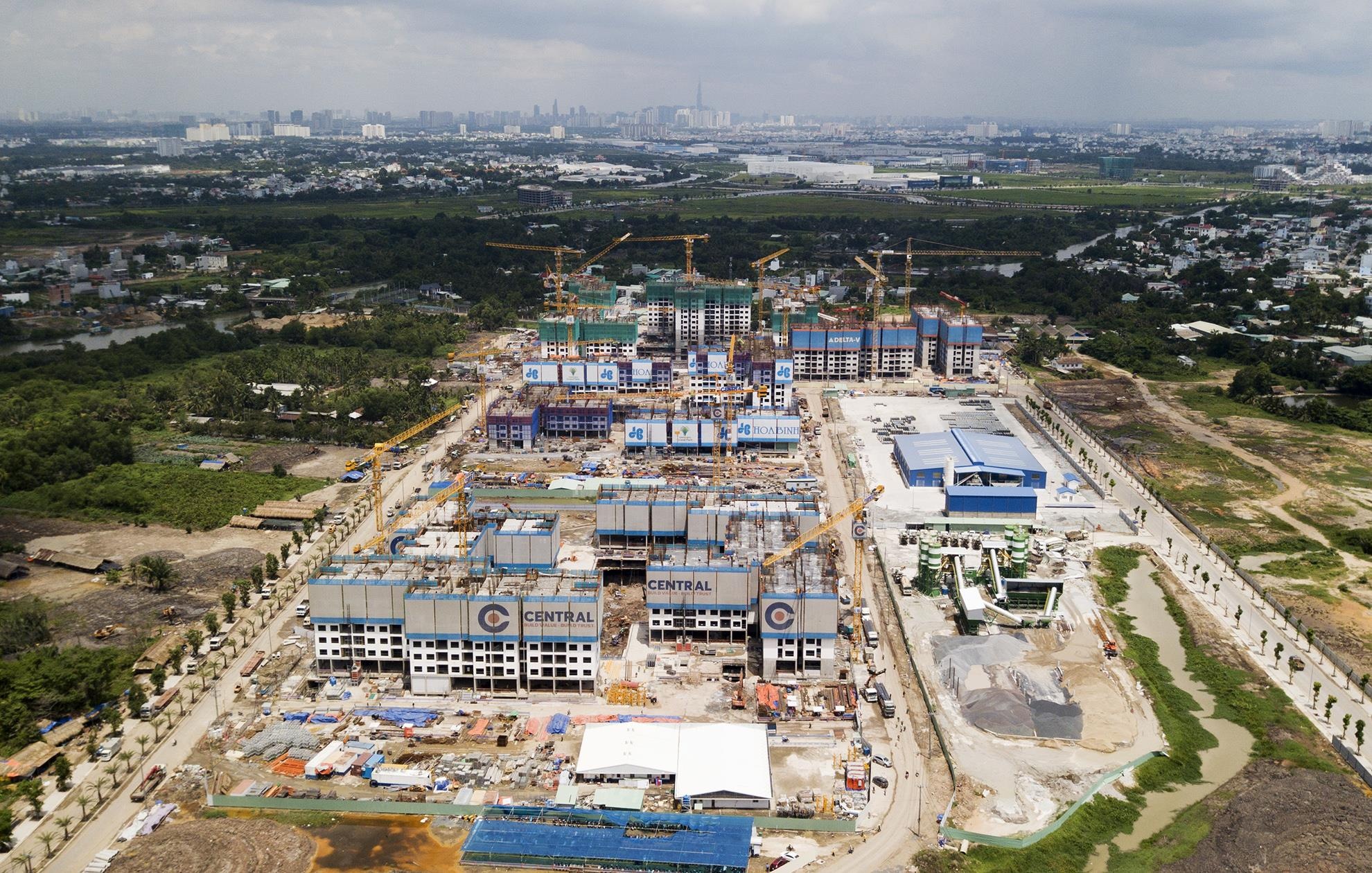 Toan canh dai cong truong du an Vincity o Sai Gon anh 3