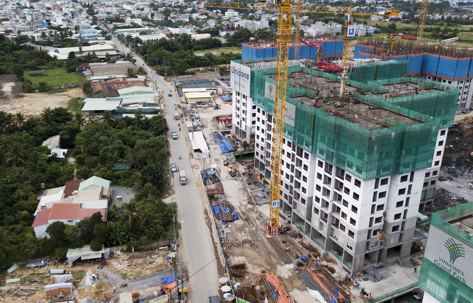Toan canh dai cong truong du an Vincity o Sai Gon anh 5