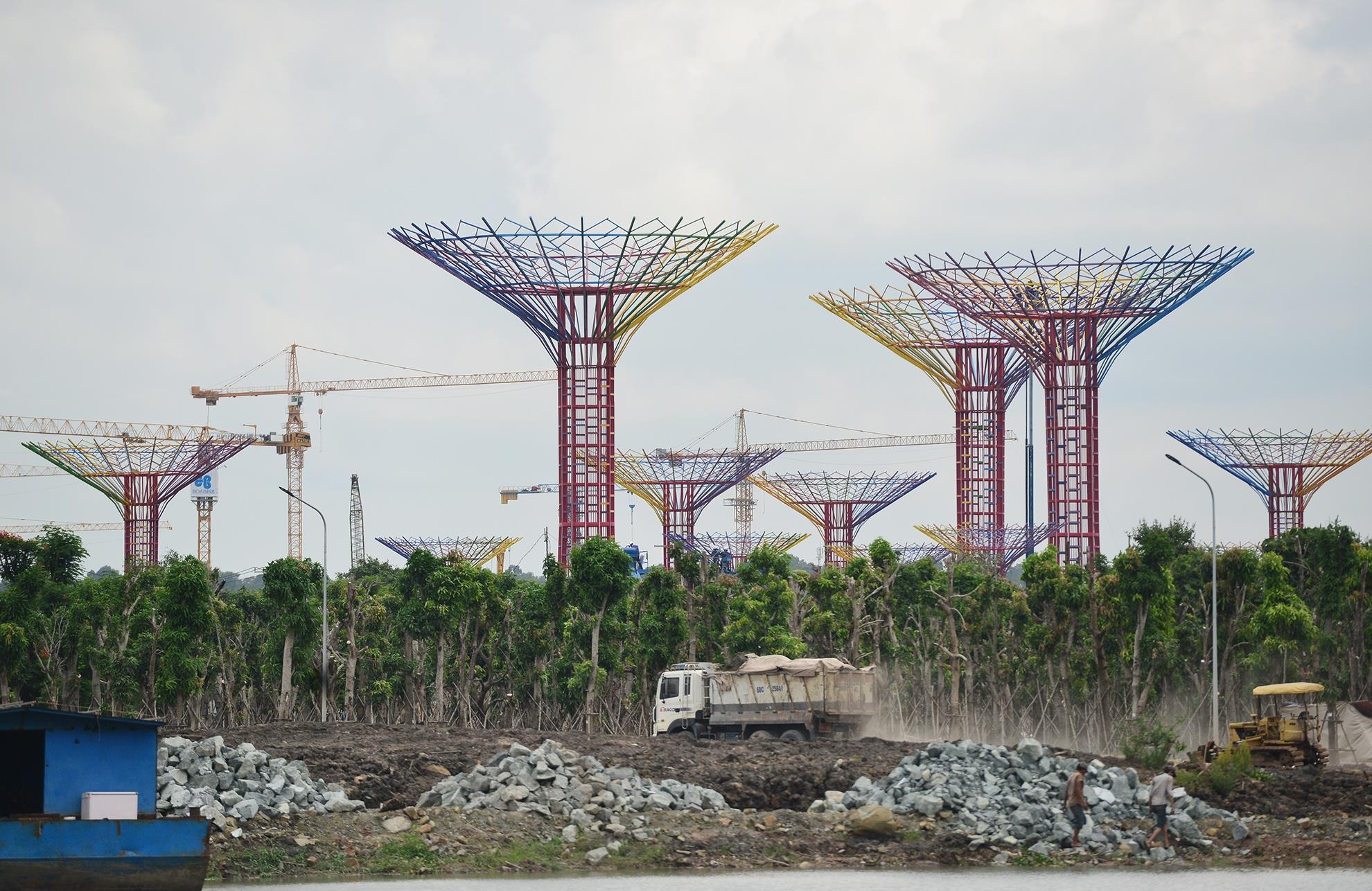 Toan canh dai cong truong du an Vincity o Sai Gon anh 6