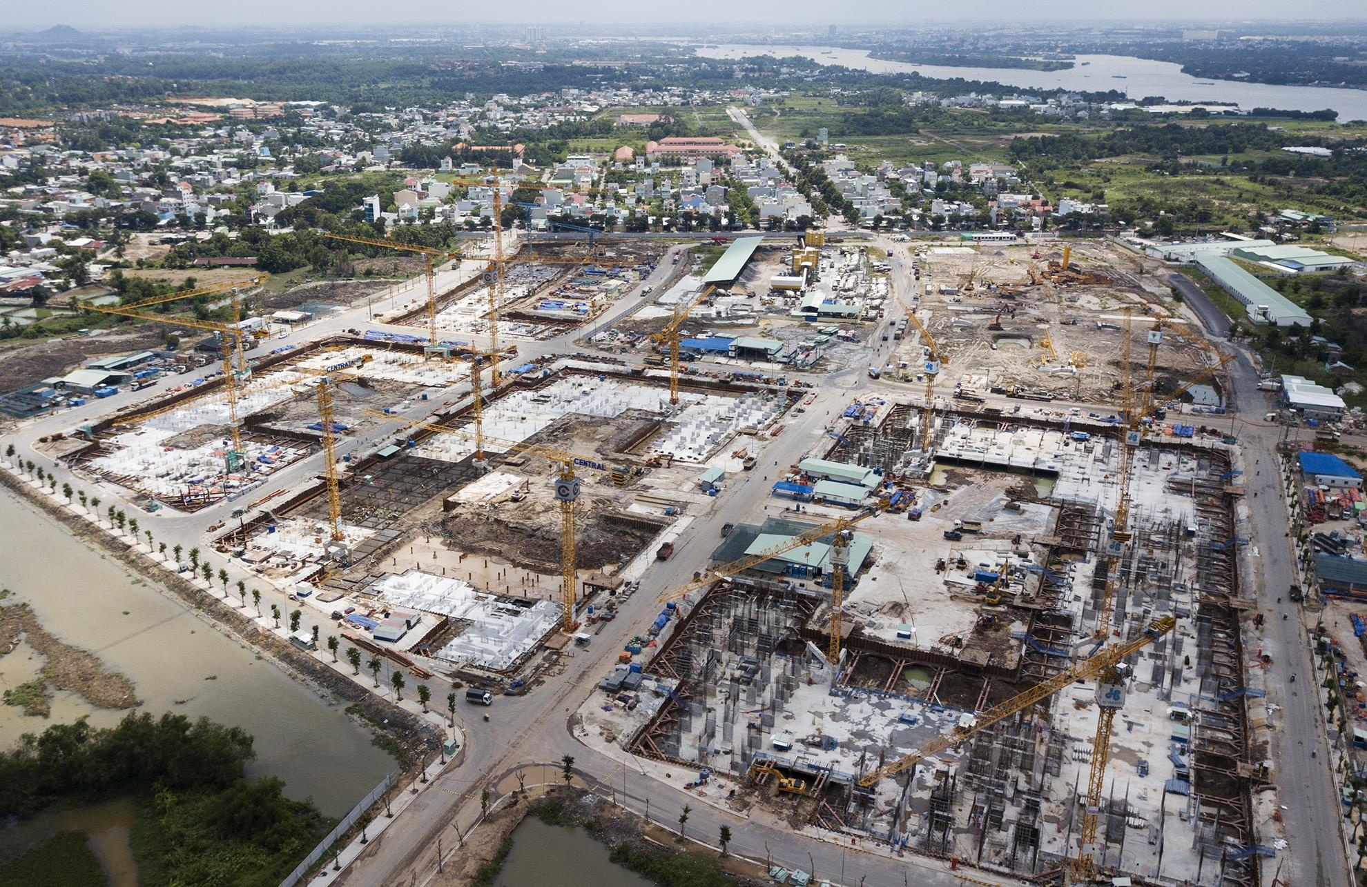 Toan canh dai cong truong du an Vincity o Sai Gon anh 7