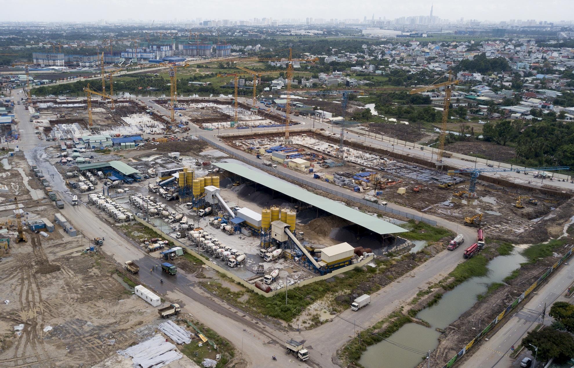 Toan canh dai cong truong du an Vincity o Sai Gon anh 8